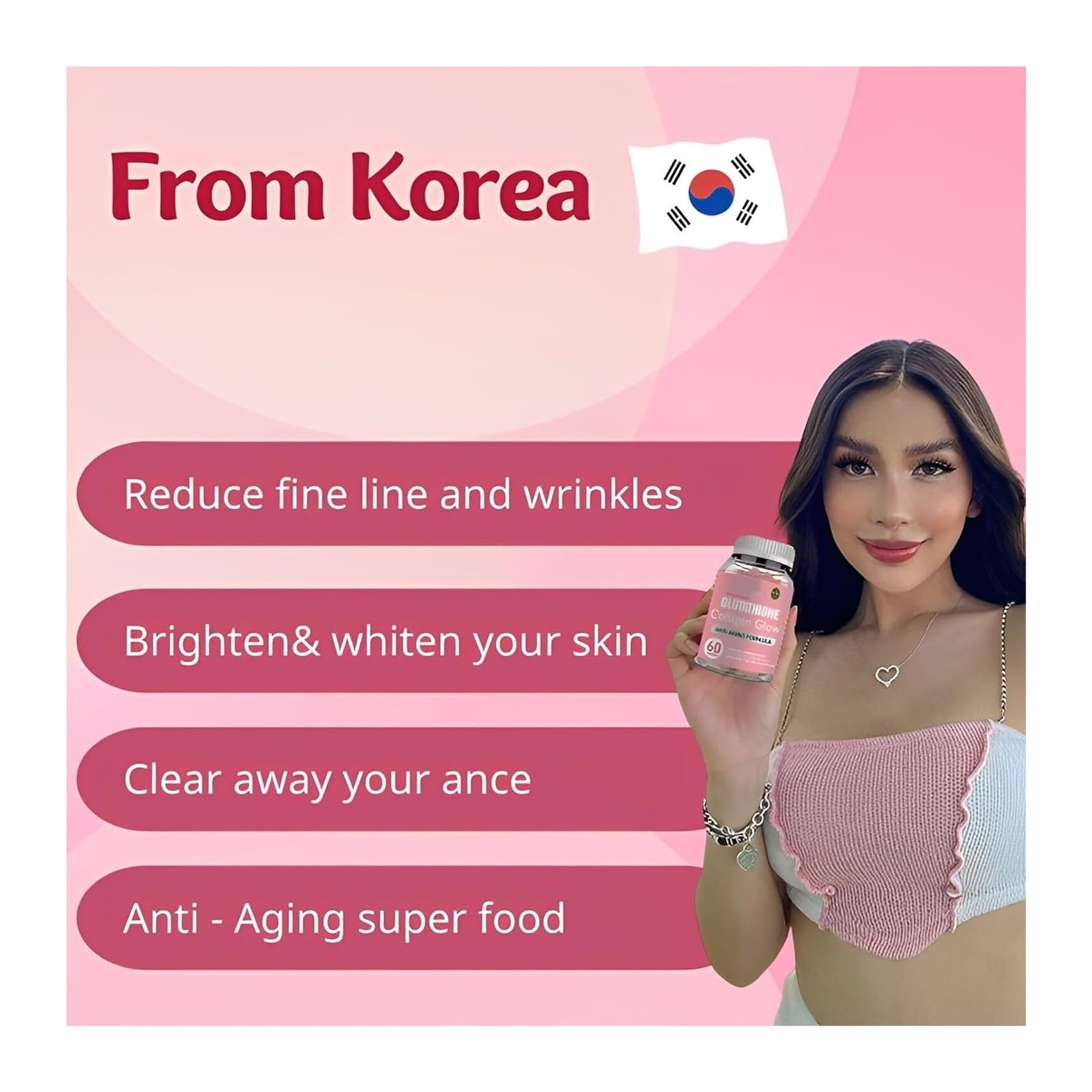 Glutathione Collagen Gummies, Glutathione Collagen Glow Gummies for Skin Care ECLAYA buy supplements canada