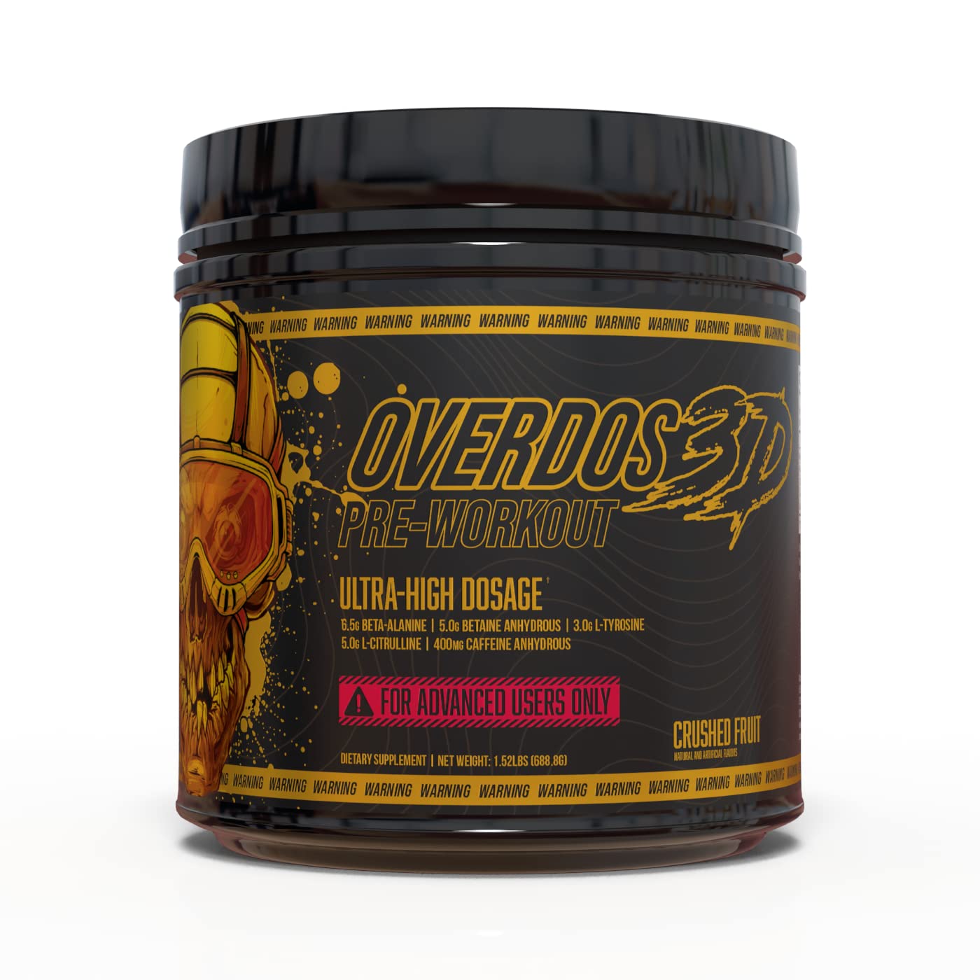 OVERDOS3D Pre-Workout Powder | Ultra-High Dosage | for Advanced Users ONLY Heath Secret buy supplements canada