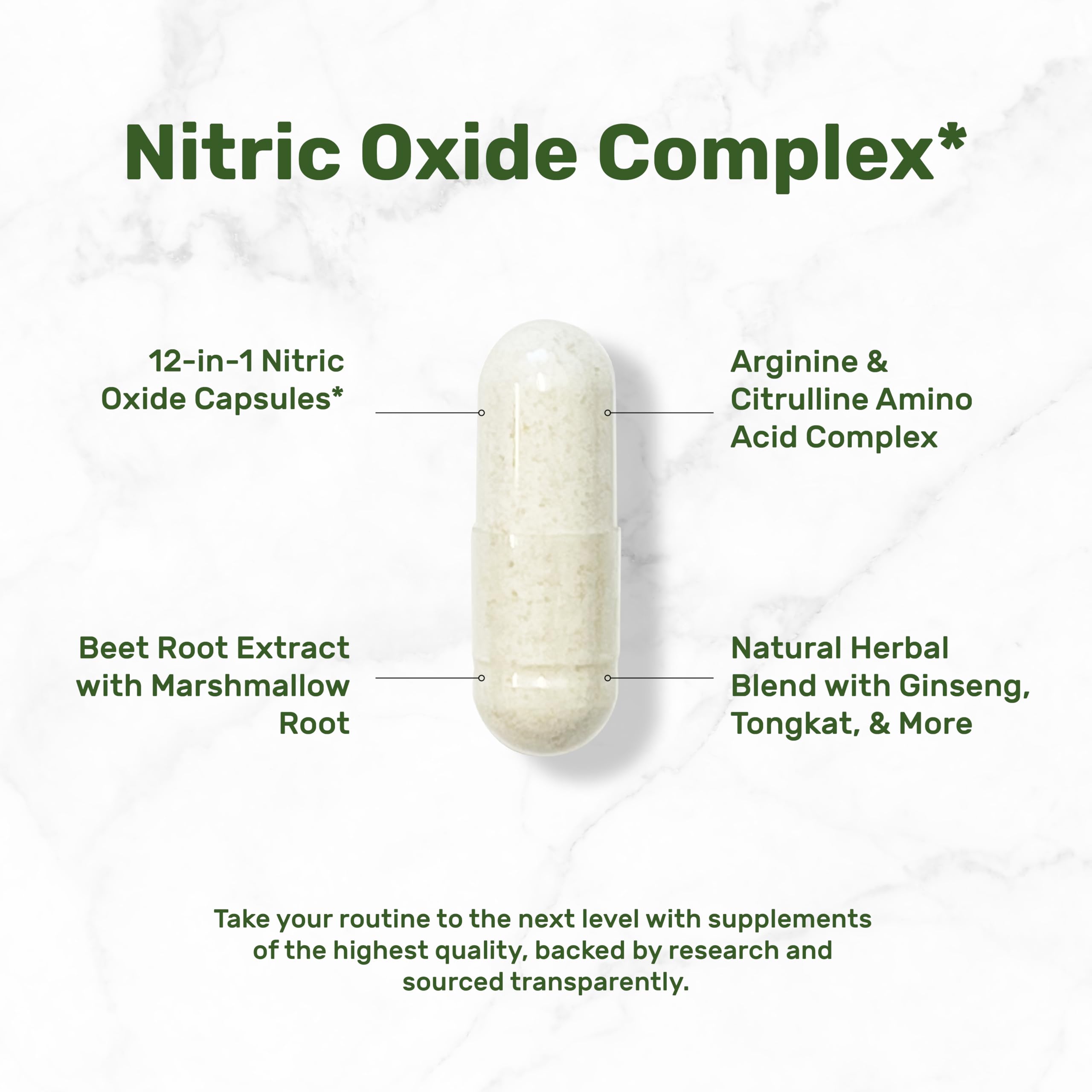 Nitric Oxide Supplement 3,000mg, 300 Capsules | 12-in-1 Complex for Men & Women – Arginine, Citrulline, Korean Red Ginseng, DEAL SUPPLEMENT buy supplements canada