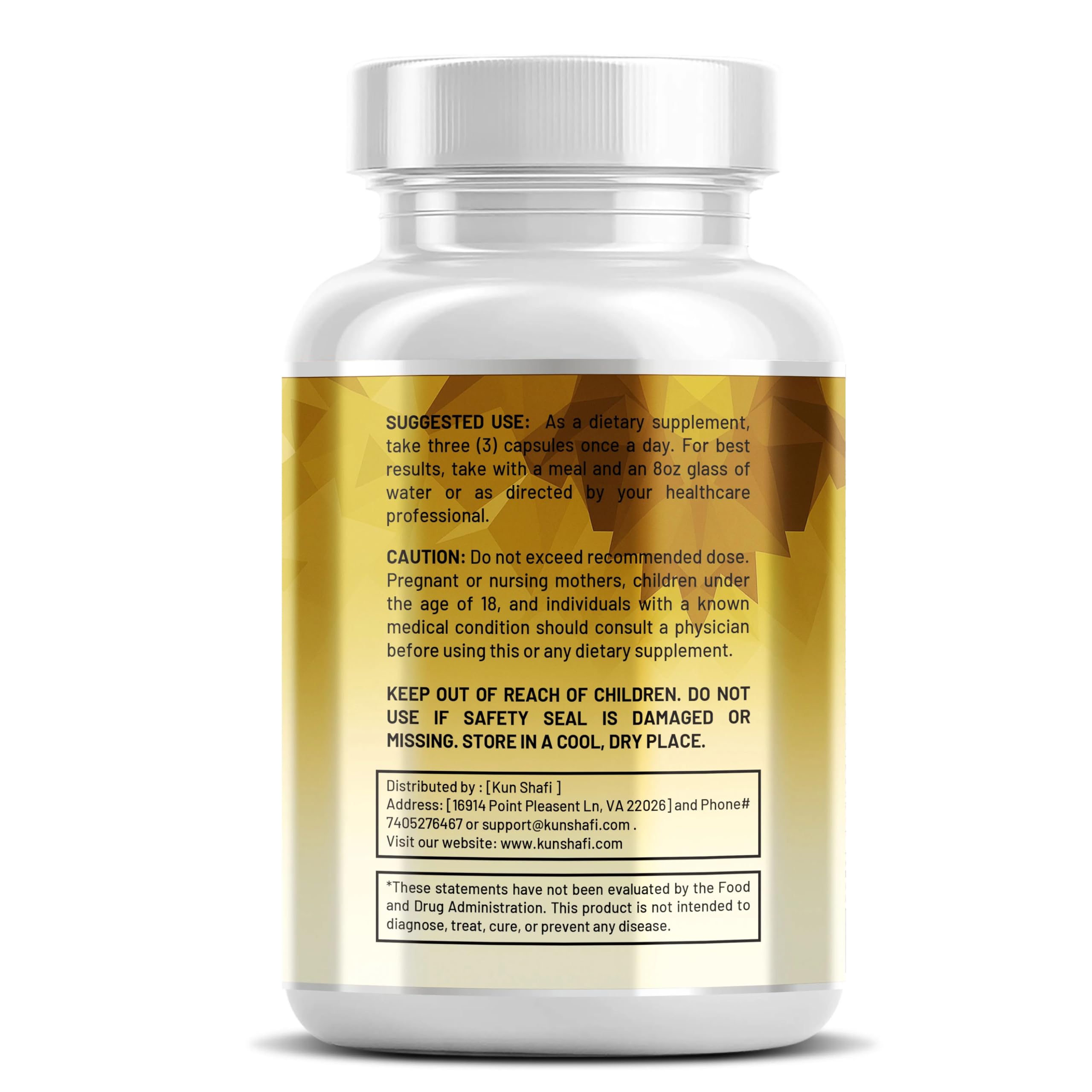 Kun Shafi Shilajit Complex – Sea Moss, Tongkat Ali, Ashwagandha, Ginseng, Zinc, CoQ10, PQQ & Magnesium – Fulvic Acid Capsules for Energy, Vitality & Performance with Panax Cordyceps – 90 Capsules Kun Shafi buy supplements canada