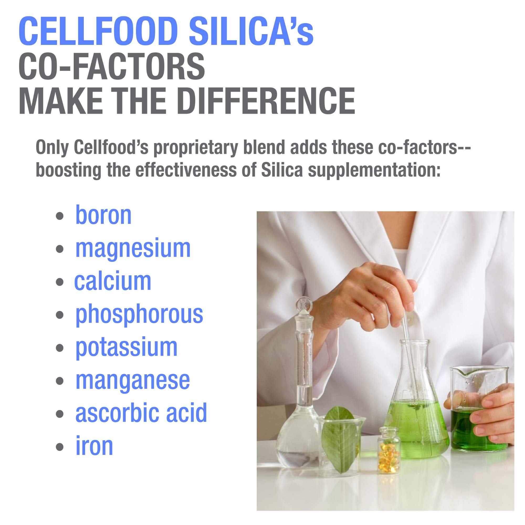Cellfood Essential Silica Anti-Aging Formula, 4 fl oz - Supports Healthy Bones, Joints, Hair Cellfood buy supplements canada