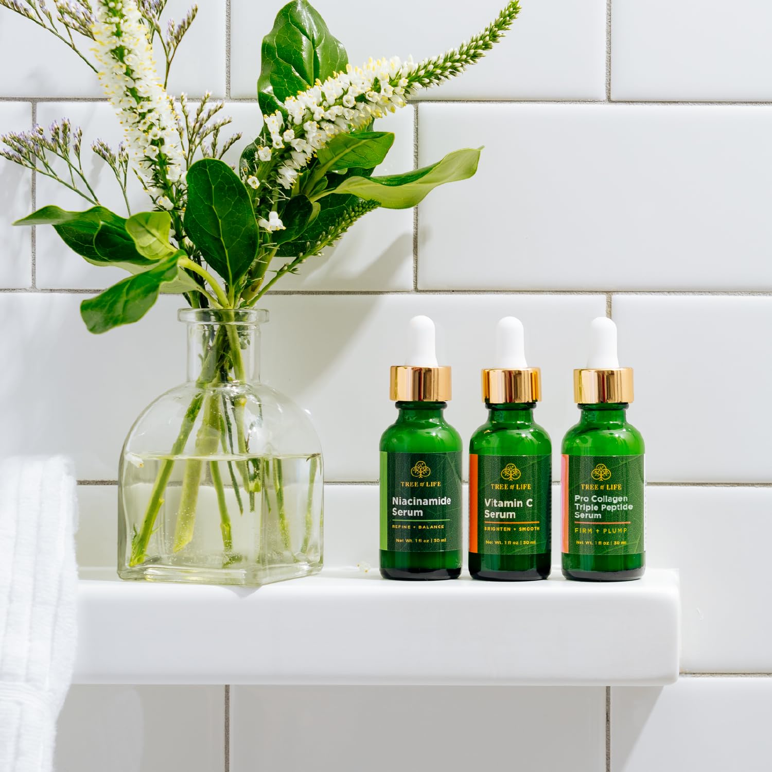 Tree of Life COMPLETE HYDRATION SERUM TRIO with Vitamin C Serum Tree of Life Beauty buy supplements canada