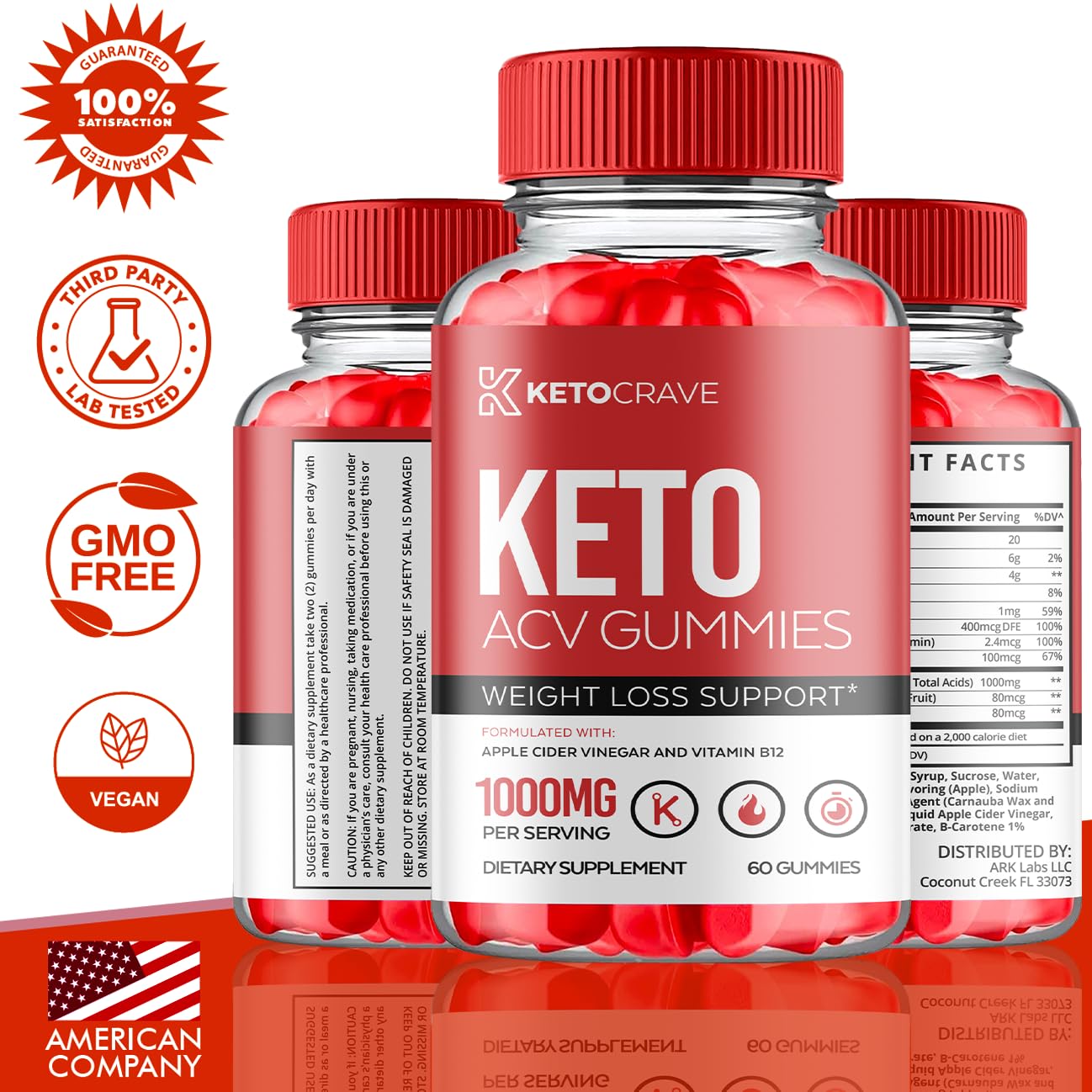 Keto Crave ACV Gummies, KetoCrave Keto ACV Gummies Advanced Weight Loss 1000MG Ark Labs buy supplements canada