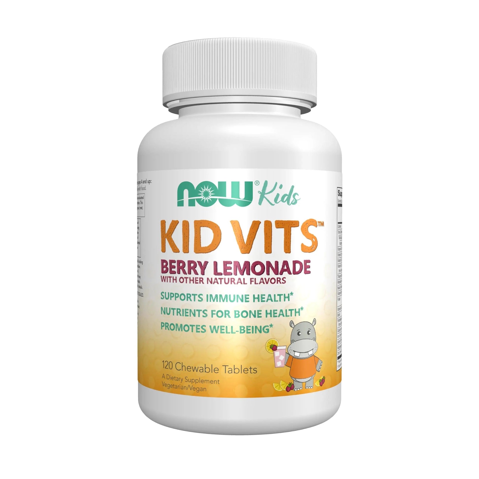 NOW Kids Supplements, Kid Vits Multivitamin, Berry Lemonade Flavor, 120 Chewable Tablets NOW Foods buy supplements canada