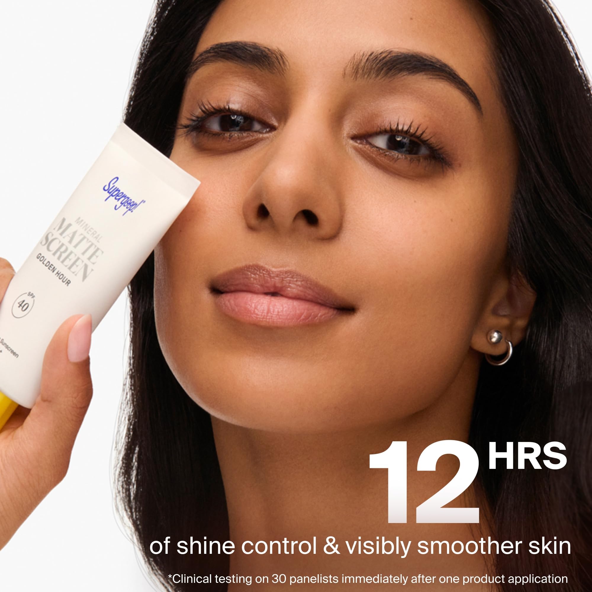 Supergoop! Mineral Mattescreen (SPF 40) - 45 mL - Mineral, Oil-Free Broad Spectrum Sunscreen - Smooths Skin’s Appearance Supergoop! buy supplements canada