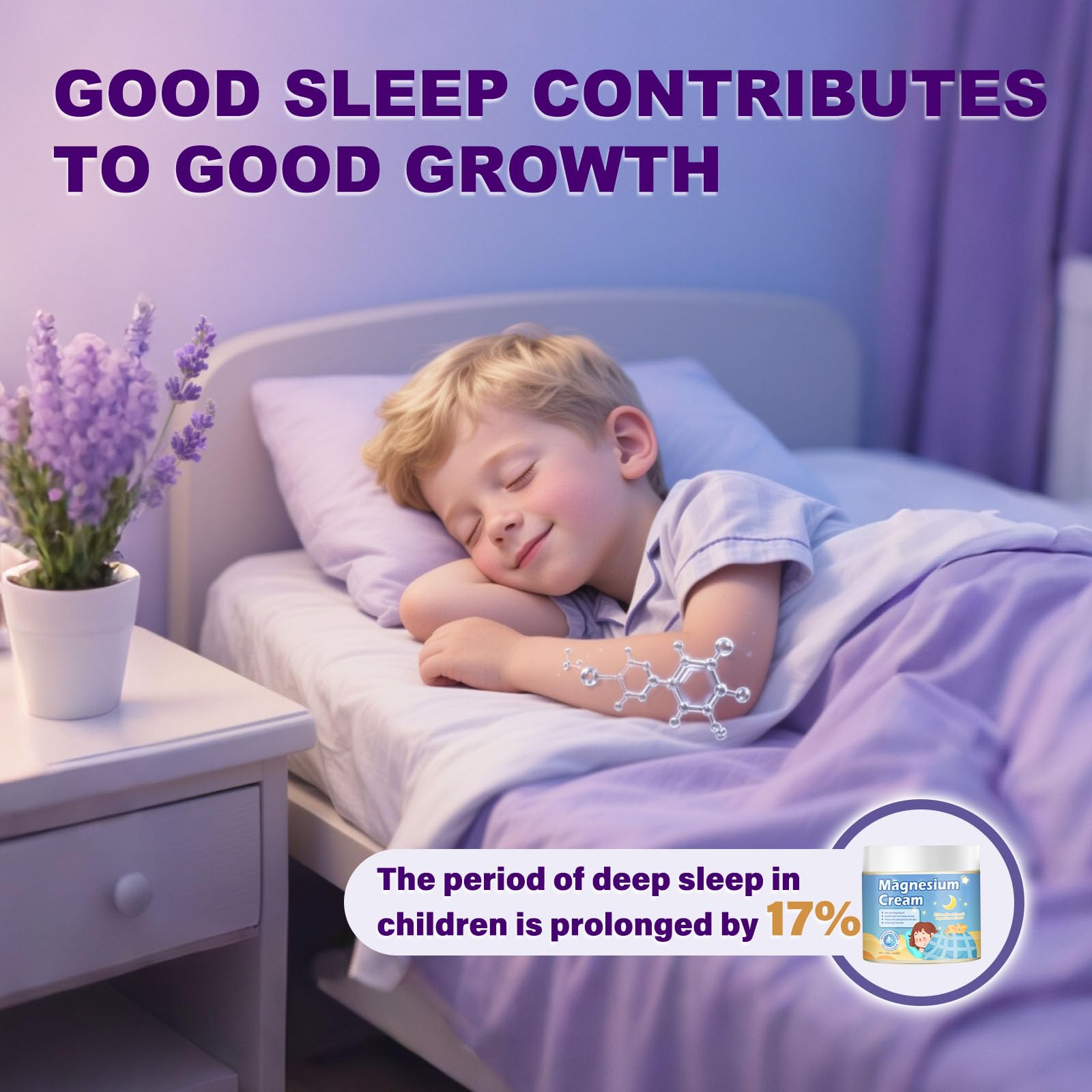 100g Magnesium Lotion for Kids Sleep,Nighttime Magnesium Cream,Soothe and Relax Your Body Before Bed,Safe for Both Adults and Children,Natural Calming Cream Support for Sleep Kzaio buy supplements canada