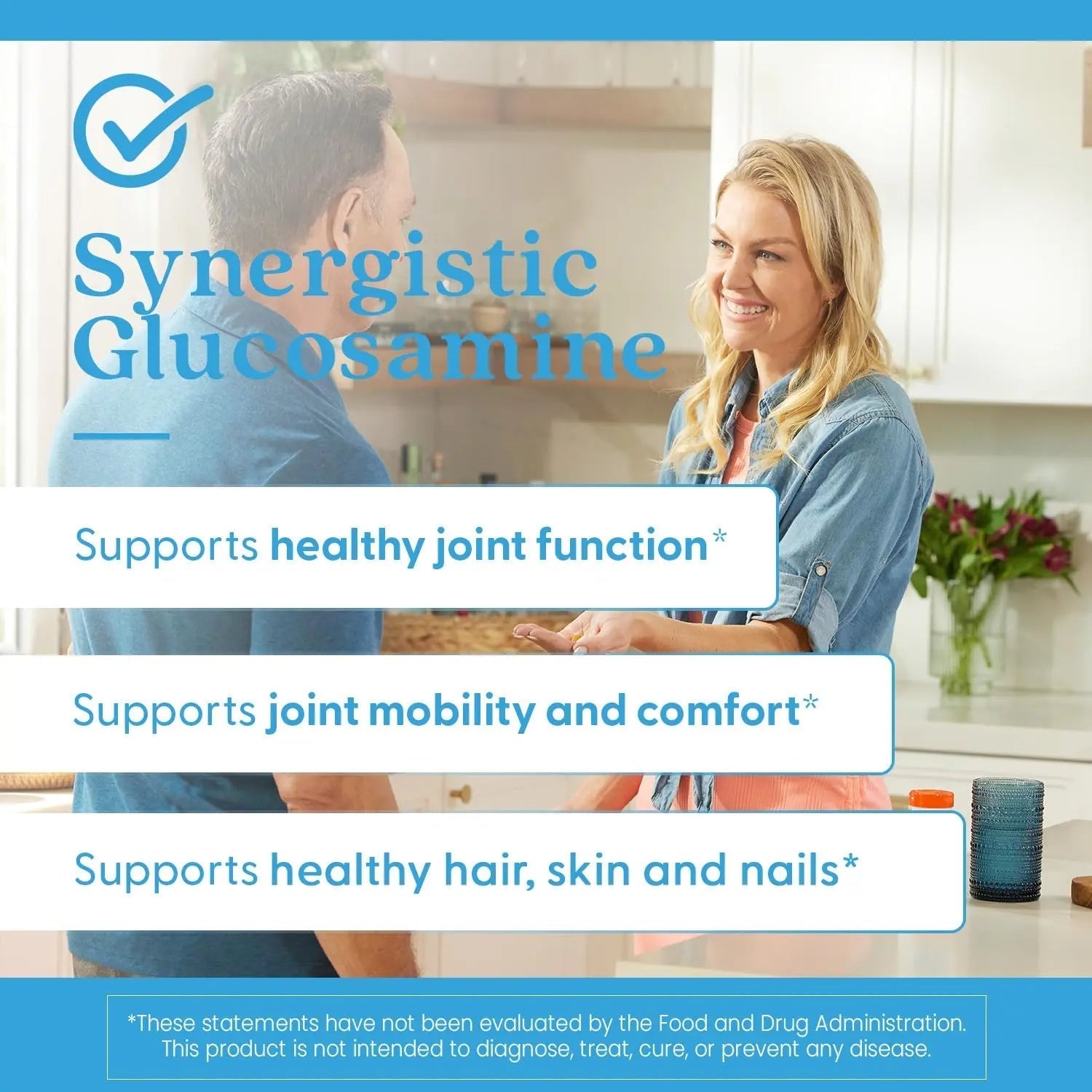 Doctors Best Synergistic Glucosamine MSM Formula, Joint Support, Non-GMO, Gluten Free, Soy Free 180 Capsules Doctor's BEST buy supplements canada