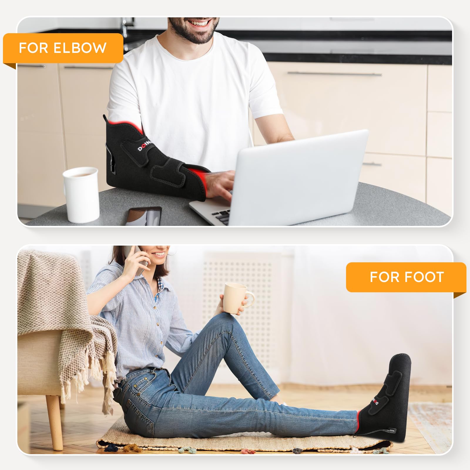 Doinart Red Light & Infrared Therapy for Feet—Infrared Light Therapy Feet for Neuropathy Shoe Wraps Toes Doinart buy supplements canada