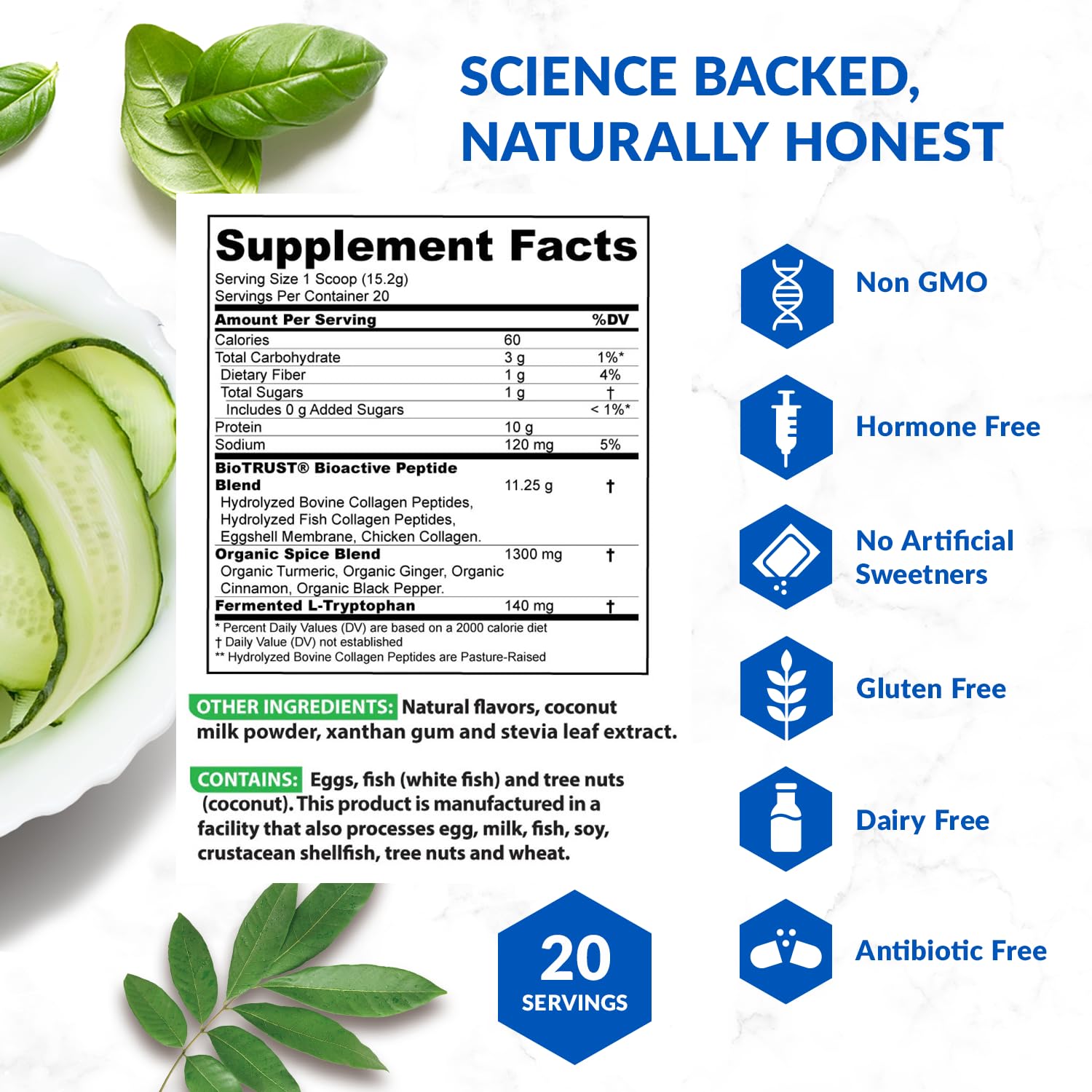 BioTrust Collagen Powder with Turmeric – 5 Types (I, II, III, V, X) + Turmeric BioTrust buy supplements canada