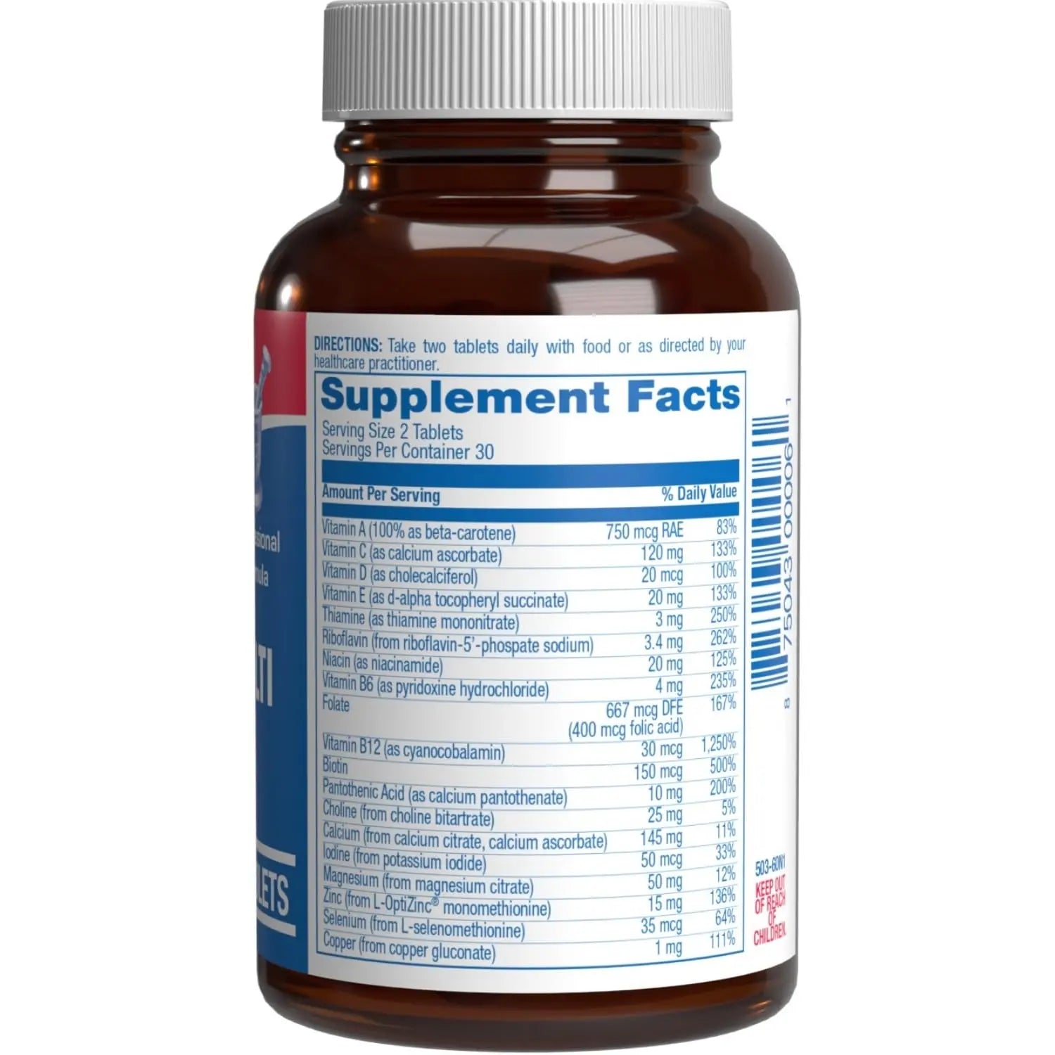 Iron Free Multivitamin for Women 50 and Over - Gentle Easy to Digest Over 50 Multivitamin for Men & Women with 30 Nutrients for Comprehensive Wellness & Immune Support Anabolic Laboratories buy supplements canada