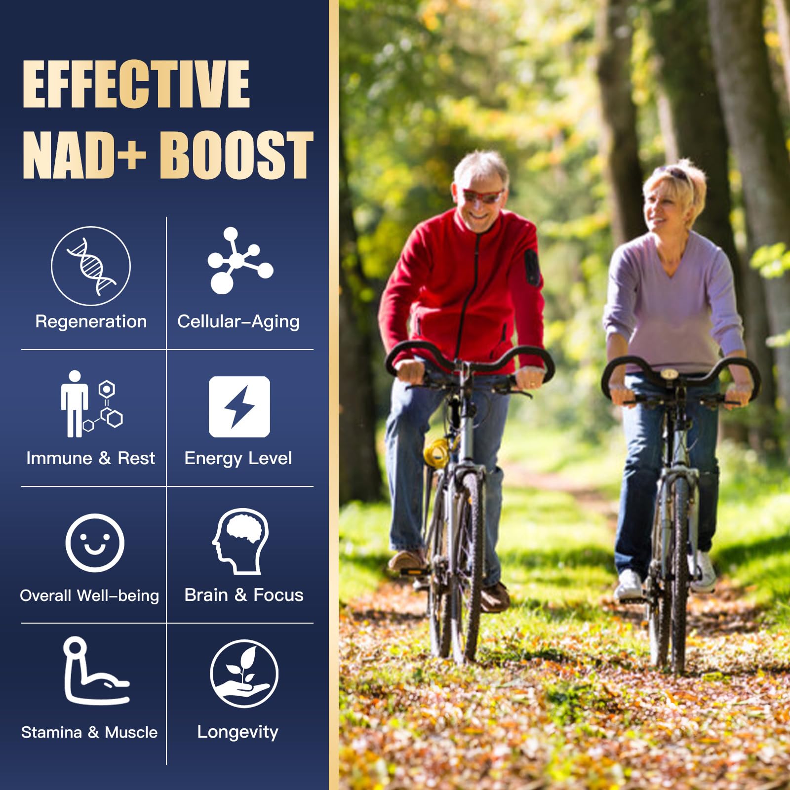VPKIN NAD Supplement,1500mg NAD+ Supplement with Resveratrol,Nicotinamide,Quercetin,CoQ10,Support Energy & Repair, Vitality,Non-GMO, No Fillers(120 Capsules) VPKIN buy supplements canada