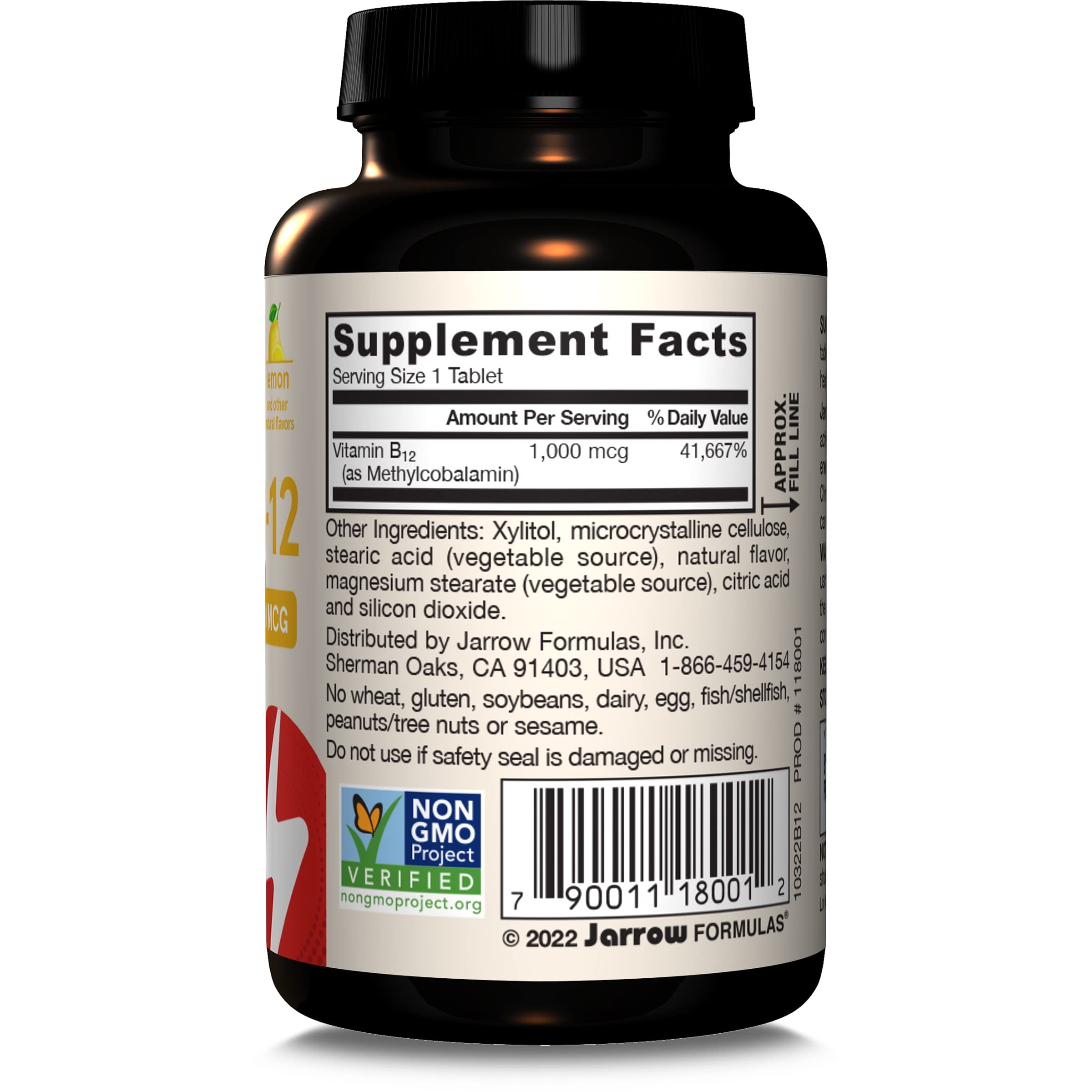 Jarrow Formulas Methyl Vitamin B-12 1000 mcg, 100 Chewable Tablets, Lemon Flavored- Bioactive B12 Vitamin - Supports Cellular Energy Production Jarrow Formulas buy supplements canada