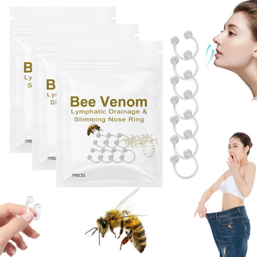 Bee Venom Lymphatic Drainage Nose Ring, Bee Venom Slimming Nose Ring, Bee Venom Lymphatic Generic buy supplements canada
