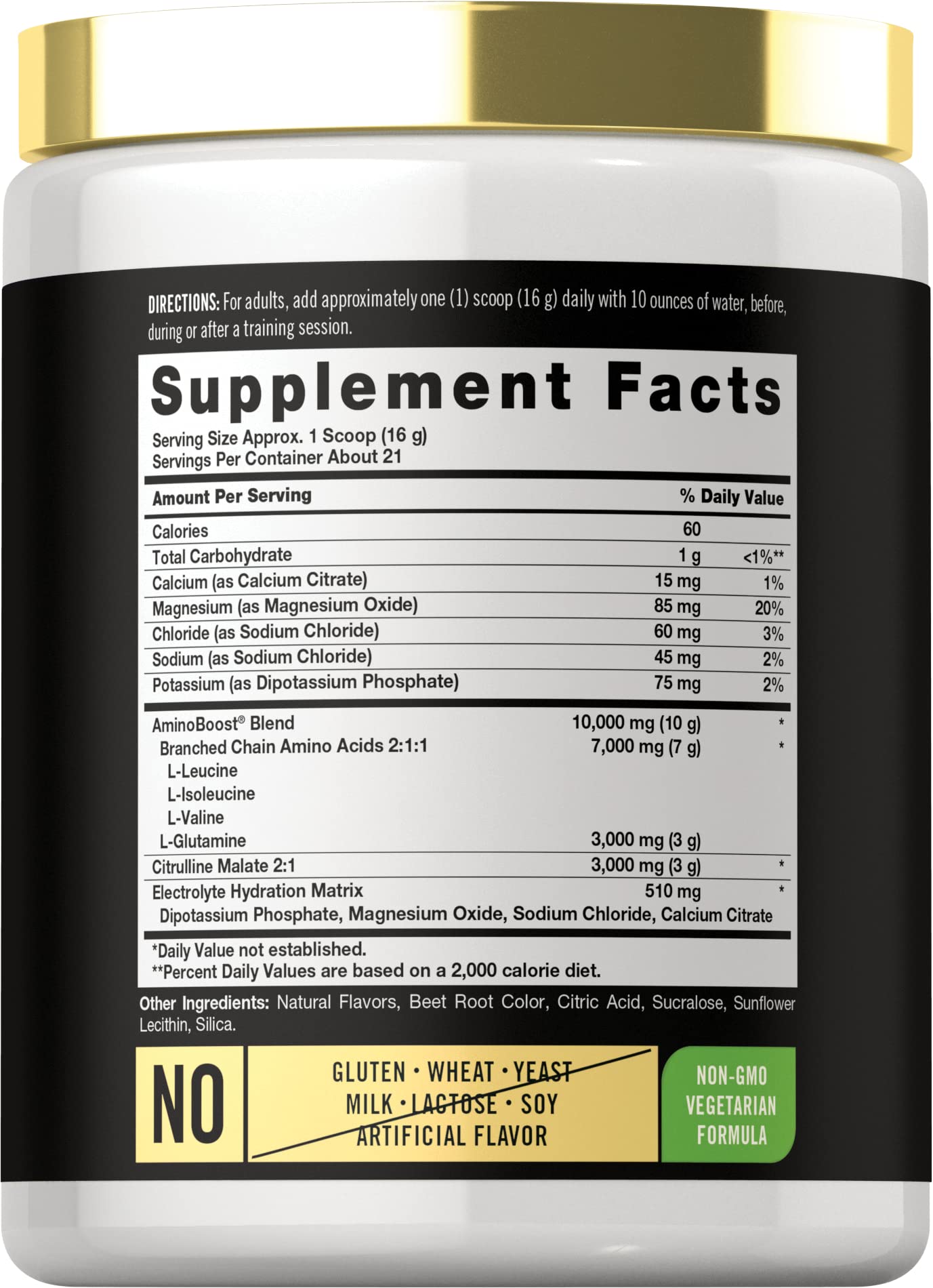 Carlyle Stim Free Pre Workout Powder | BCAA Amino Acids | 7g BCAA | Fruit Punch Flavor Carlyle buy supplements canada