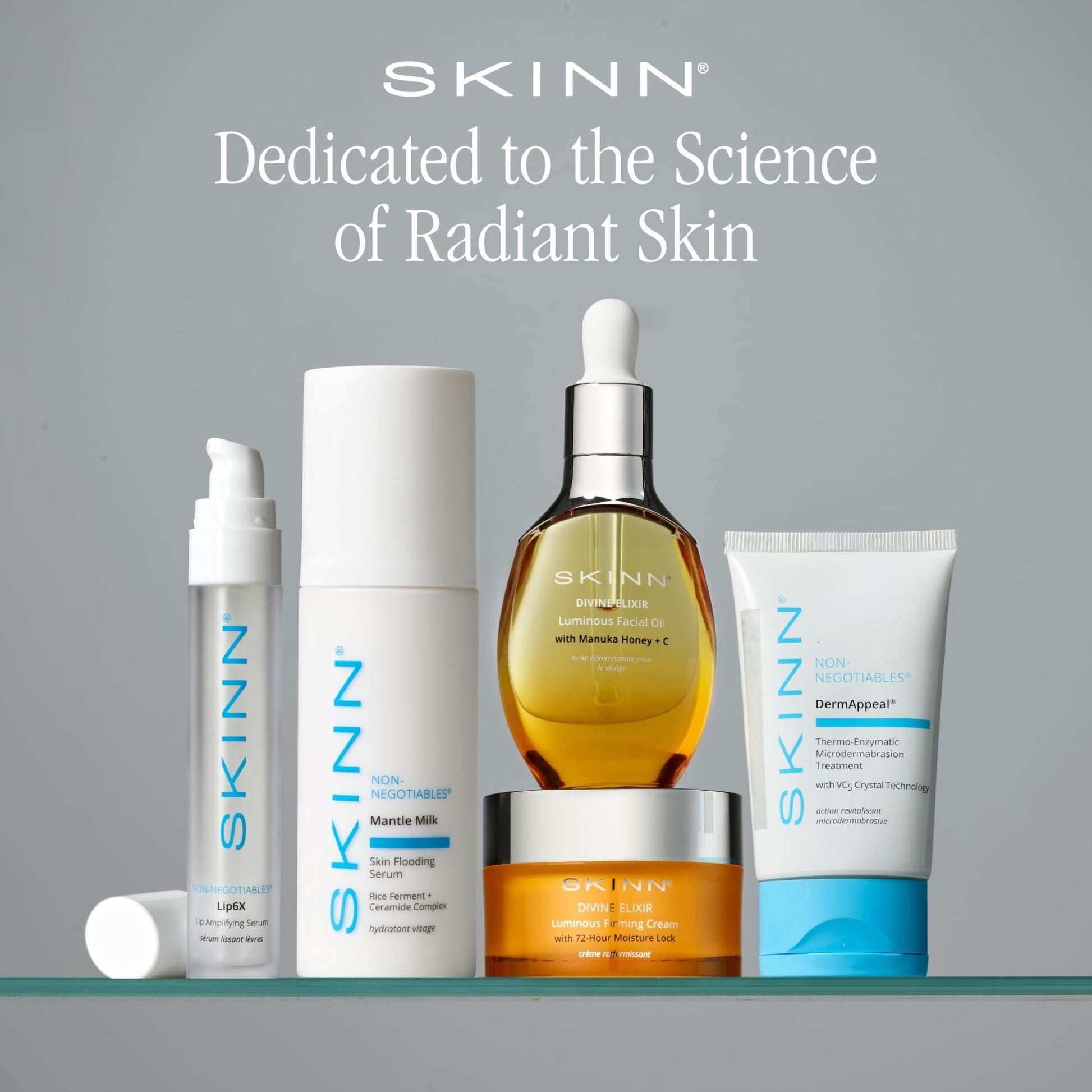 SKINN Lip Amplifying Serum, Lip6X with Peptides - Deep Moisturizing Serum Plumps, Hydrates & Smooths Lips & Boosts Collagen Production - Lip Care Products for Women SKINN buy supplements canada