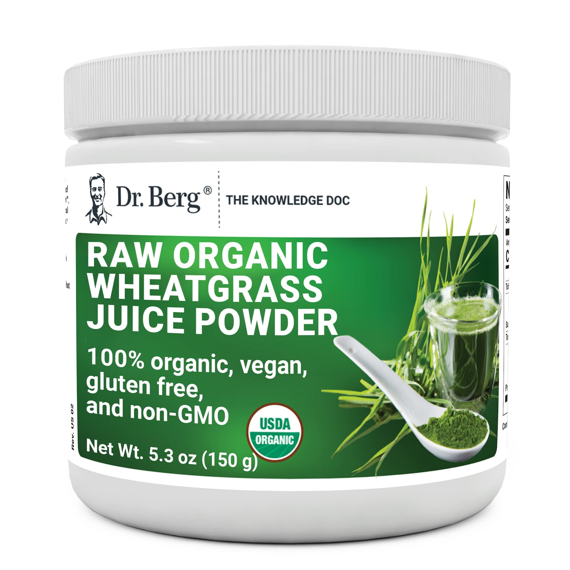 Dr. Berg's Wheatgrass Superfood Powder - Raw Juice Organic Ultra-Concentrated Rich Dr. Berg Nutritionals buy supplements canada