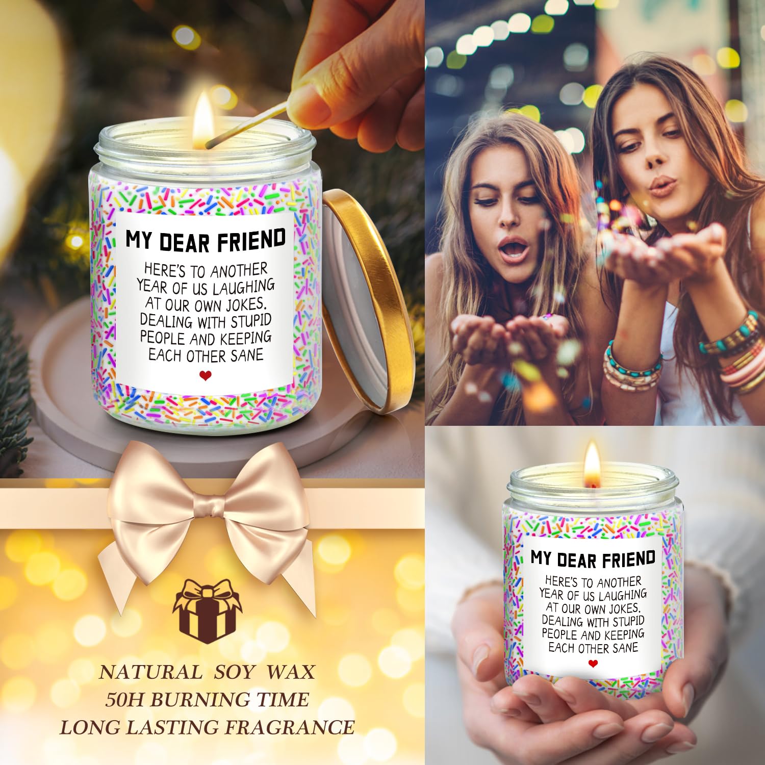 Birthday Gifts for Women, Happy Birthday Candle, Sister Birthday Gifts Ideas LOTICONA buy supplements canada