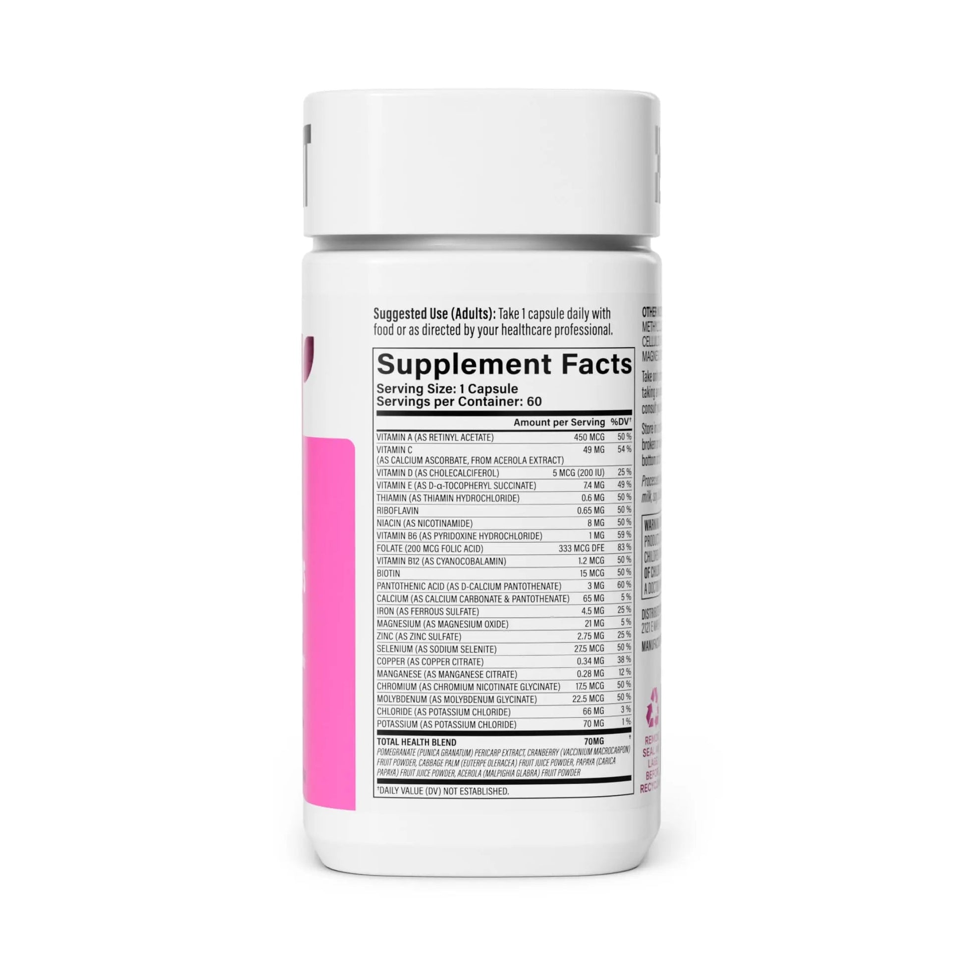 Habit Womens Multi Supplement 2 Pack (120 Capsules) - New Look, Supports General Health & Wellness, 23 Essential Vitamins and Minerals H' Habit buy supplements canada