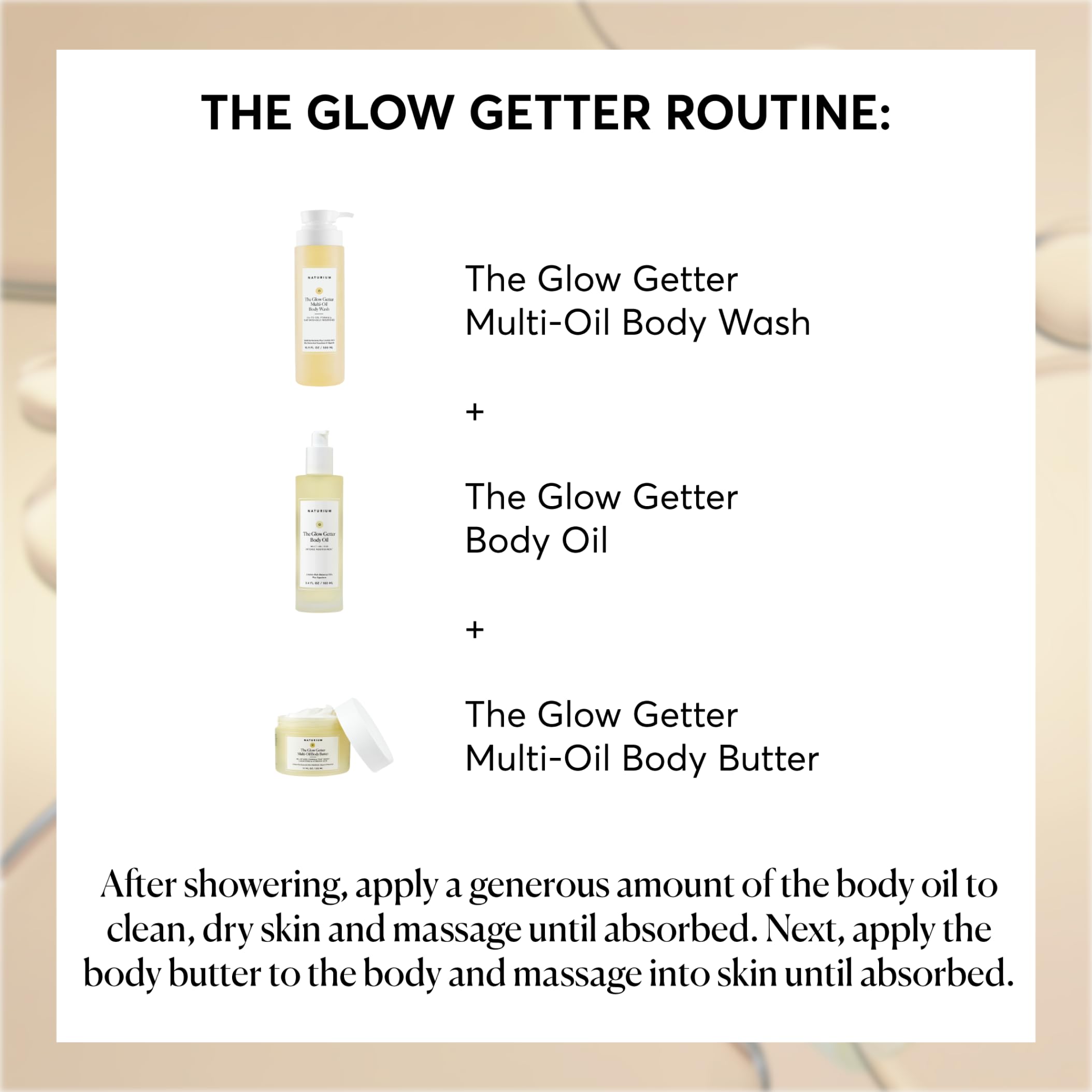 Naturium The Glow Getter Body Oil, Multi-Oil for Intense Nourishment, Hydrating & Moisturizing Formula, Vegan & Cruelty-Free, 3.4 oz Naturium buy supplements canada