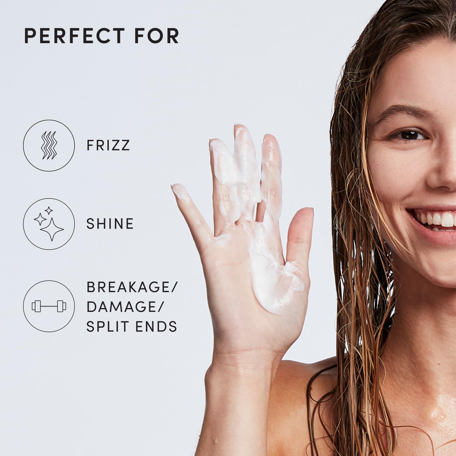 OUAI Medium Conditioner Refill - Hydrating Hair Conditioner with Coconut Oil, Babassu Oil, and Keratin - Strengthens, Repairs and Adds Shine - Paraben and Phthalate Free Hair Care Products (32 Oz) OUAI buy supplements canada