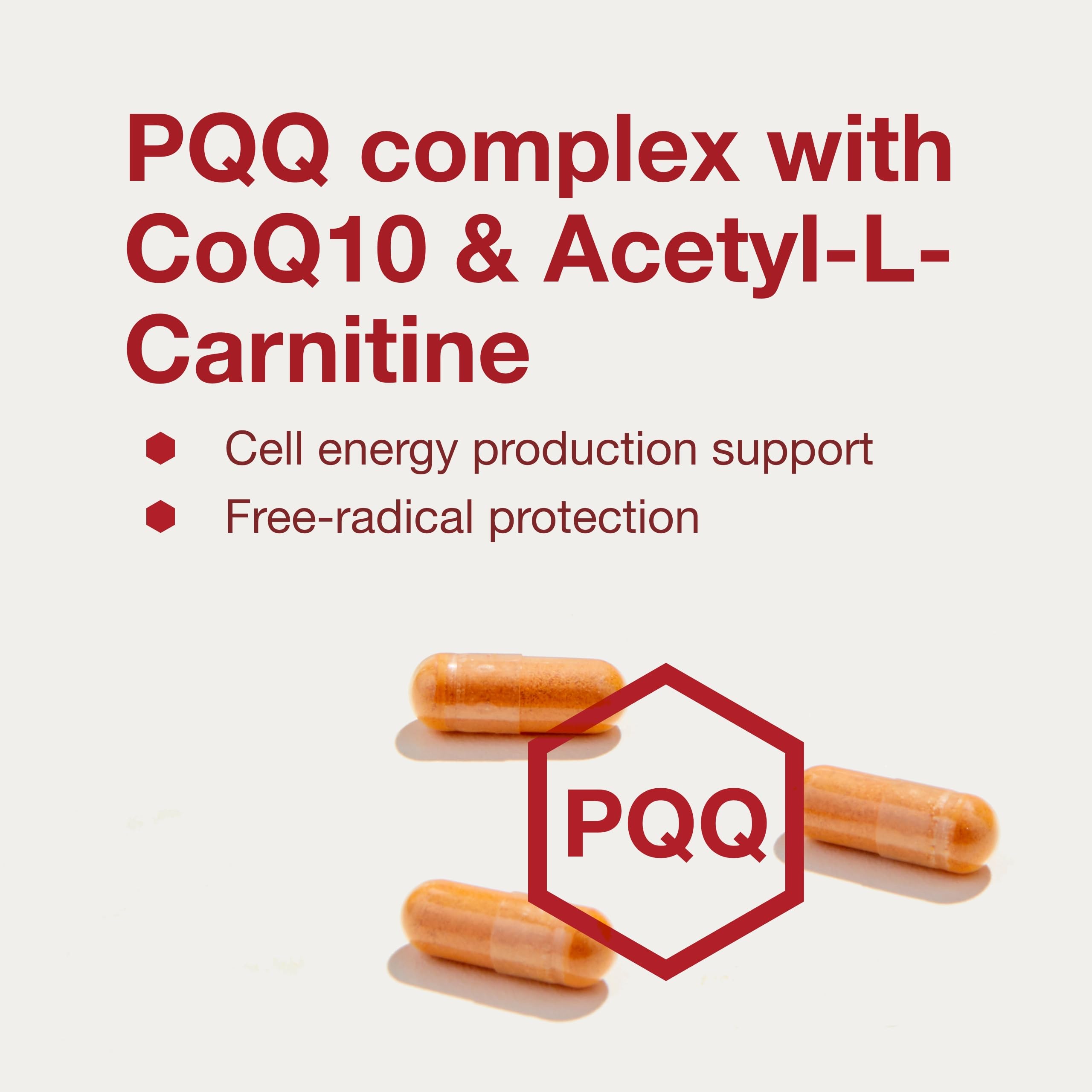 PROTOCOL FOR LIFE BALANCE PQQ Complex - Mitochondrial Health - with CoQ10 & L Carnitine - B Vitamin - Supplement for Energy - 30 Veg Caps PROTOCOL FOR LIFE BALANCE buy supplements canada