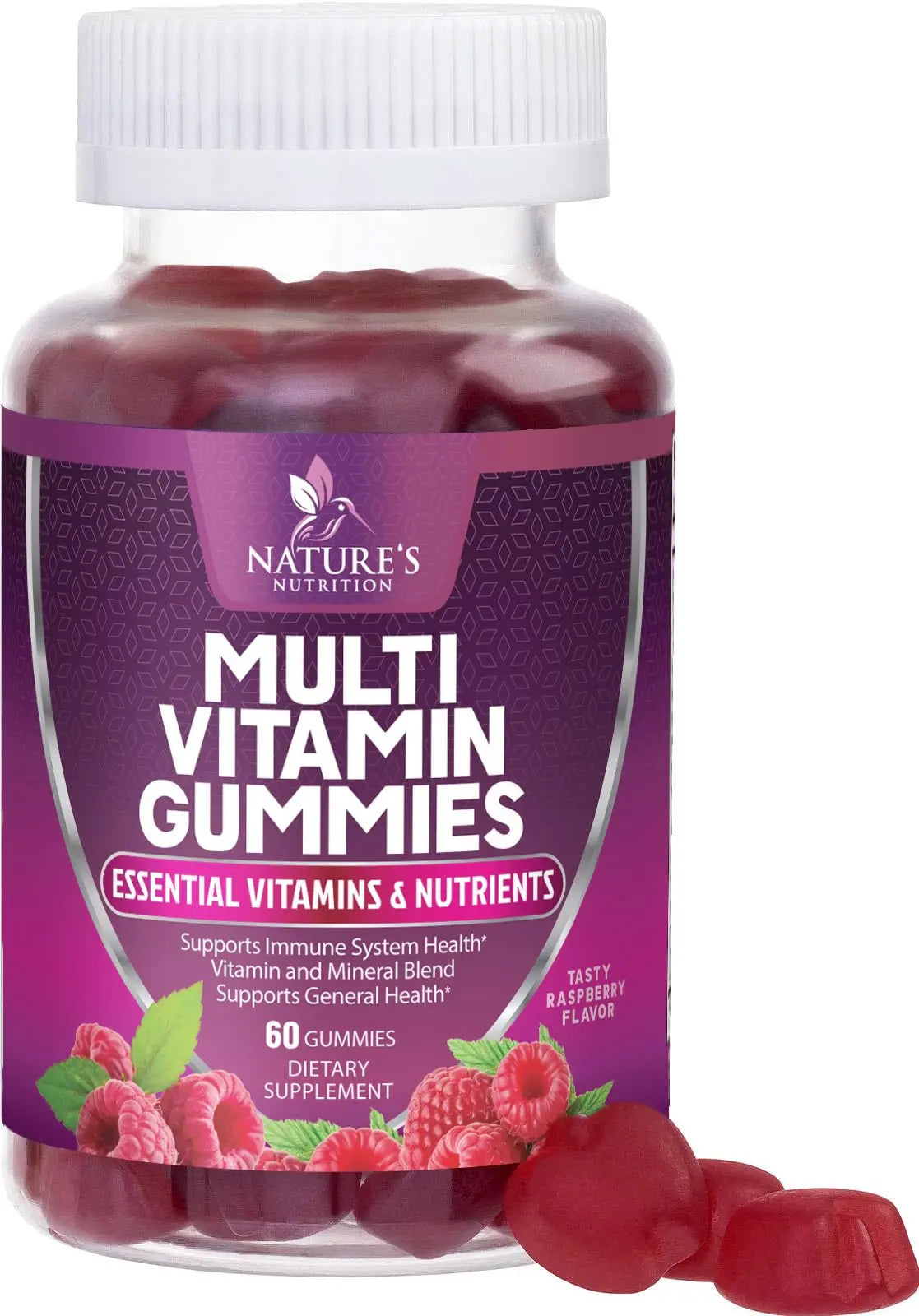 Multivitamin Gummies for Adult with Vitamins A, C, D, B12 - Gummy Multivitamins for Daily Nutritional Support Nature's Nutrition buy supplements canada