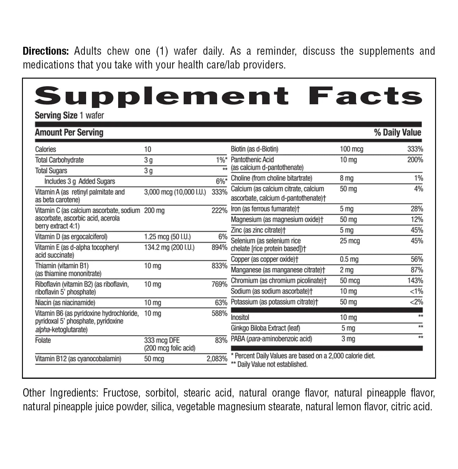 Country Life Adult Chewable Multivitamin with Coenzyme B-Vitamins, Antioxidants, Minerals, Pineapple-Orange Flavor Country Life buy supplements canada