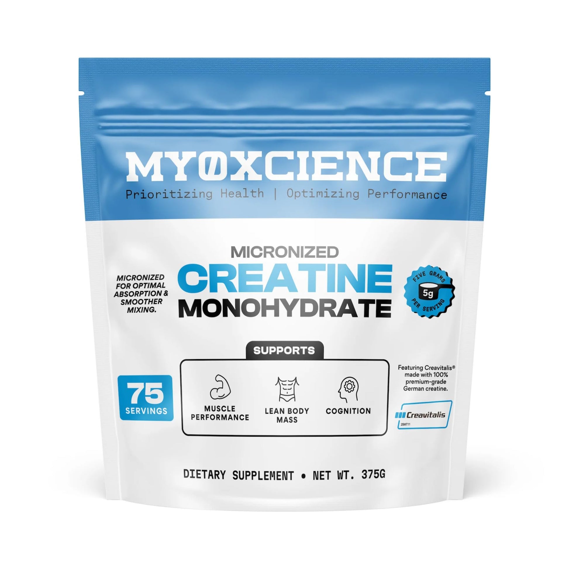 MYOXCIENCE Micronized Creavitalis Creatine | The World’s Purest Micronized Form of Creatine Monohydrate | Supports Muscle Performance MYOXCIENCE buy supplements canada