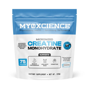 MYOXCIENCE Micronized Creavitalis Creatine | The World’s Purest Micronized Form of Creatine Monohydrate | Supports Muscle Performance MYOXCIENCE buy supplements canada