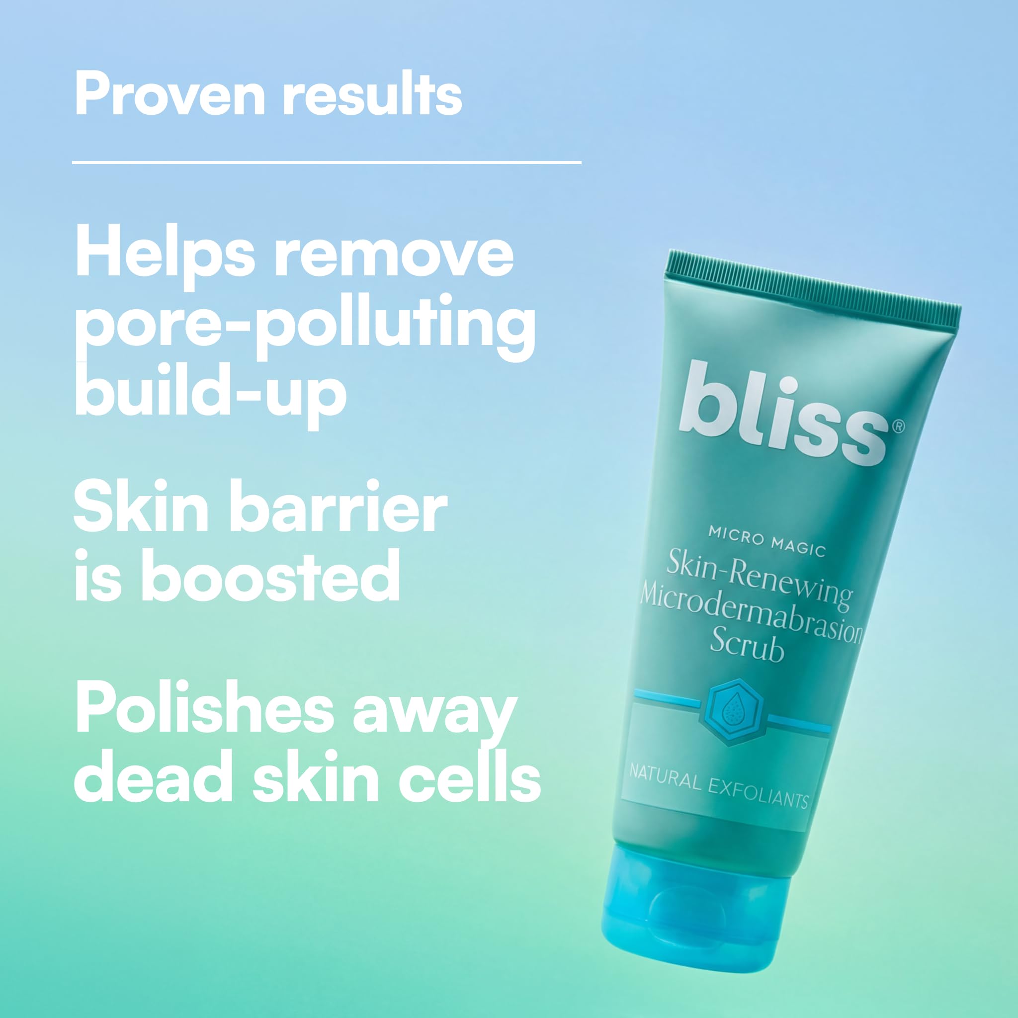 Bliss Micro Magic Skin-renewing Microdermabrasion Scrub | Smoothing Volcanic Pumice & Purifying Kaolin Clay | Refreshed Glow Straight-from-the-Spa Bliss buy supplements canada