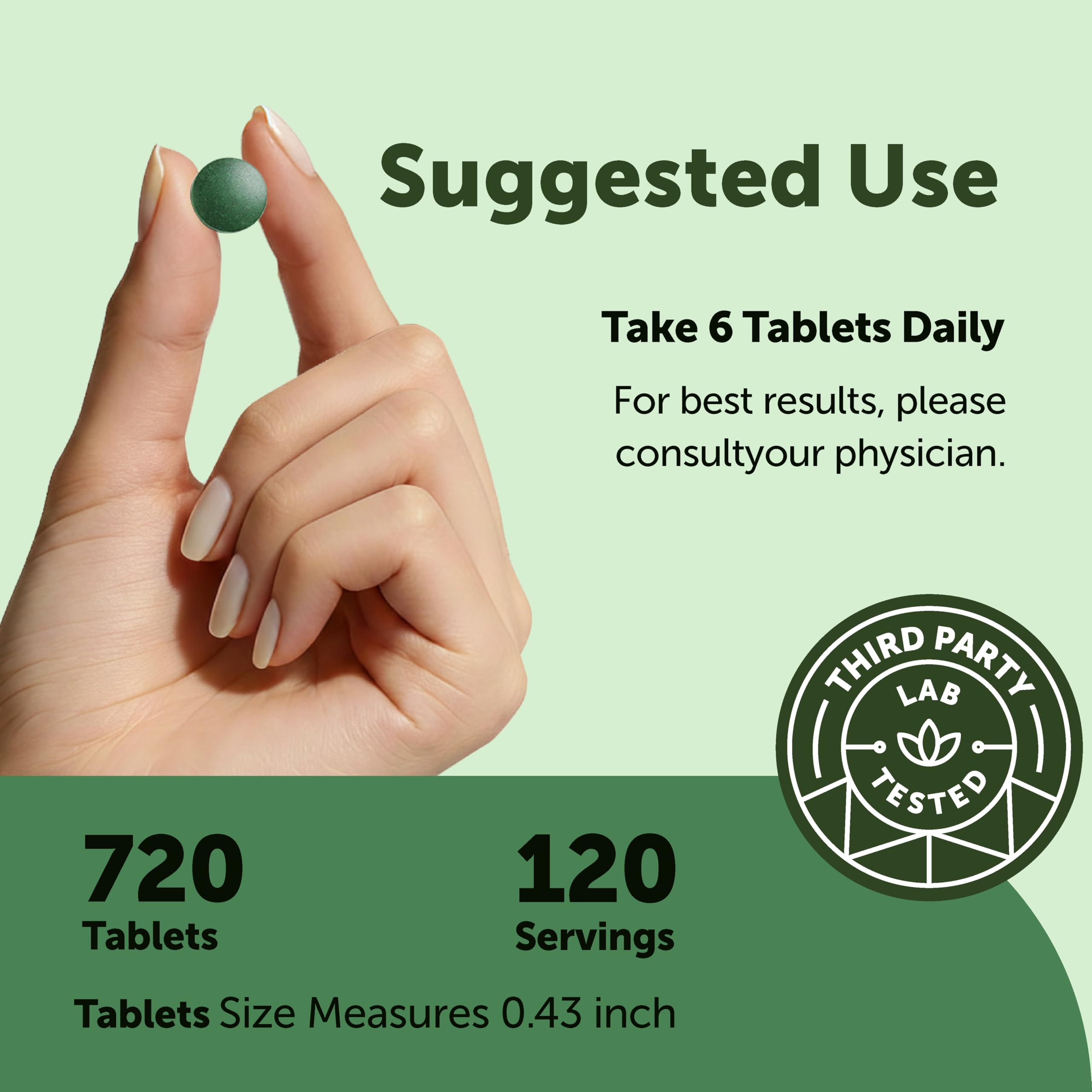 Micro Ingredients Organic Spirulina Chlorella Tablets, 720 Count | 4 Month Supply | 50/50 Algae Blend | Broken Cell Wall | Non-GMO, Filler Free Micro Ingredients buy supplements canada