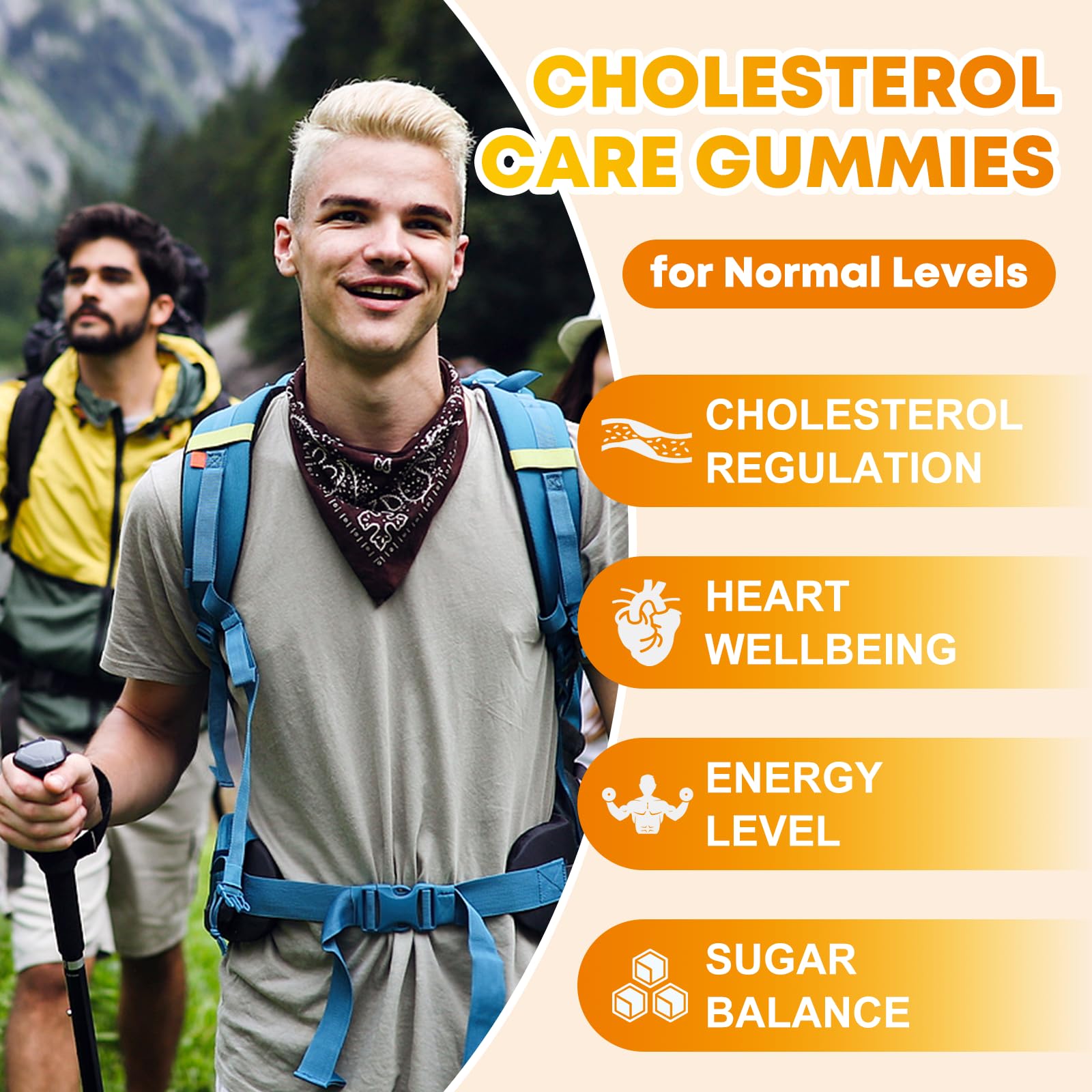 Cholesterol Supplements with 1200mg Plant Sterols & Stanols, Guggul, Bergamot, Red Yeast Rice, Cholesterol Complex Gummies Support Healthy Cholesterol Levels, Pineapple Flavor, 60 Counts YANLUOBO buy supplements canada