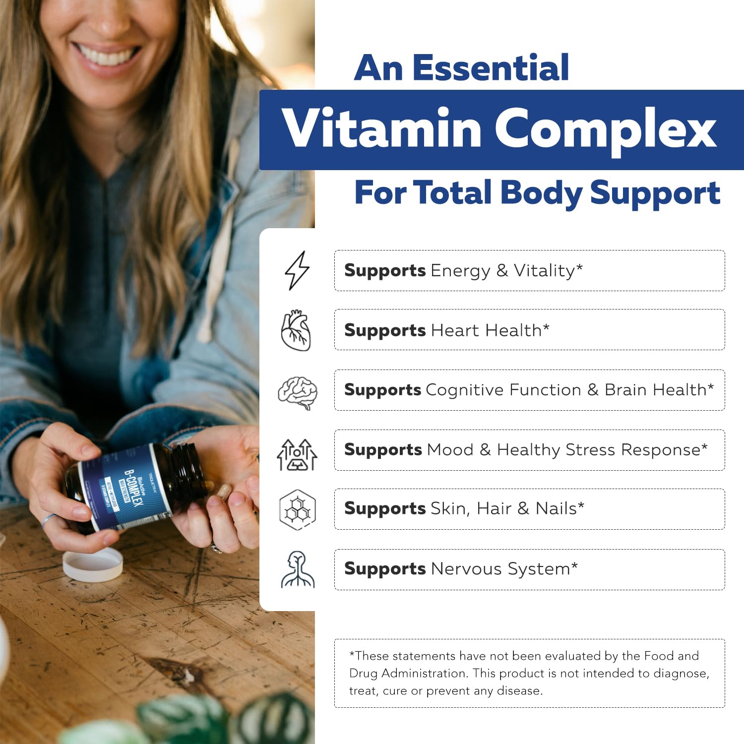BioActive Vitamin B Complex - Blood Stream Ready, Methylated B Complex - Featuring Methylfolate, 3 BioActive Forms of B12, BenfoPure® B1 & Pantesin Triquetra Health buy supplements canada
