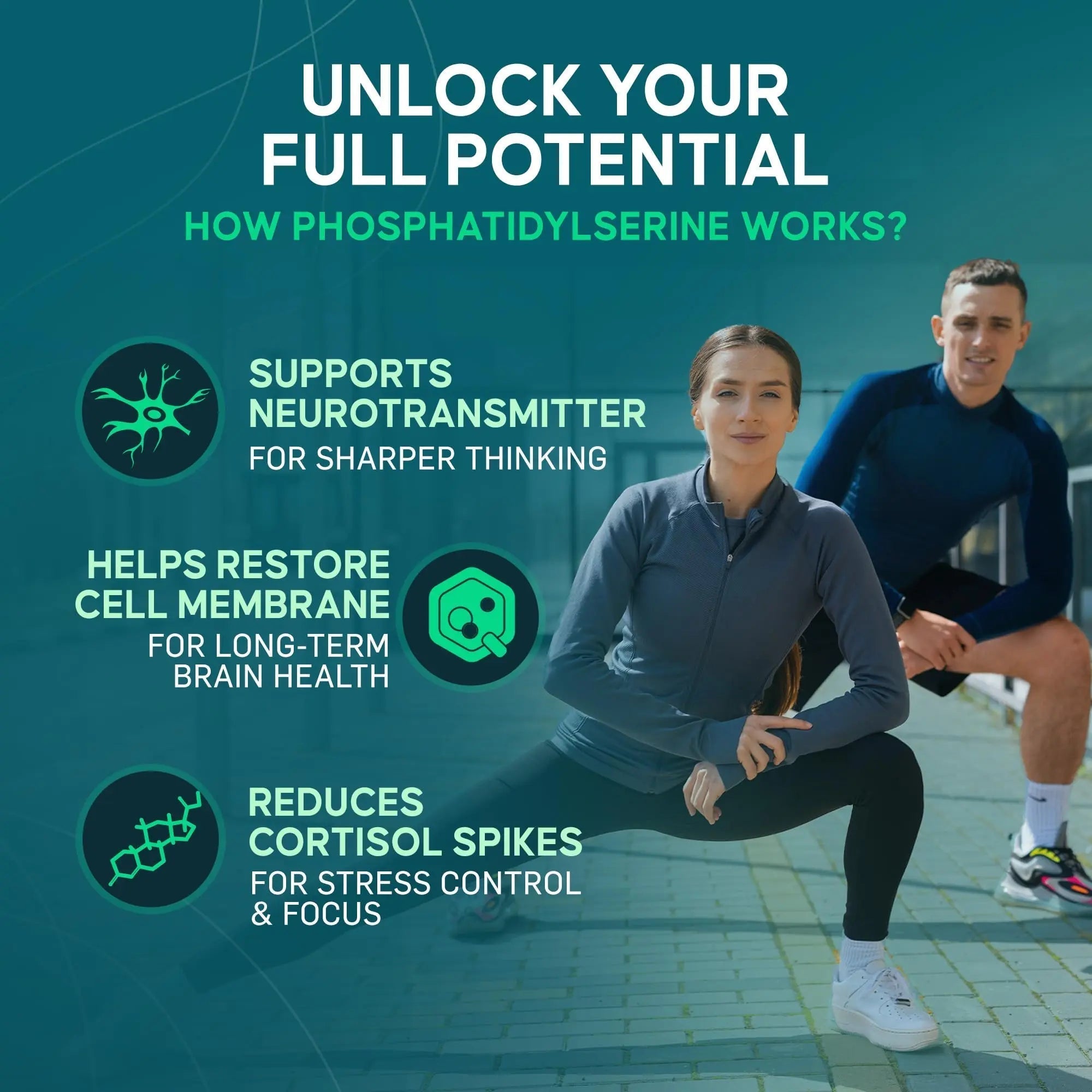 Phosphatidylserine Supplement – Premium Nootropic for Brain Health, Memory, Focus & Stress Support – 300mg Sunflower Lecithin NeuroGuard buy supplements canada