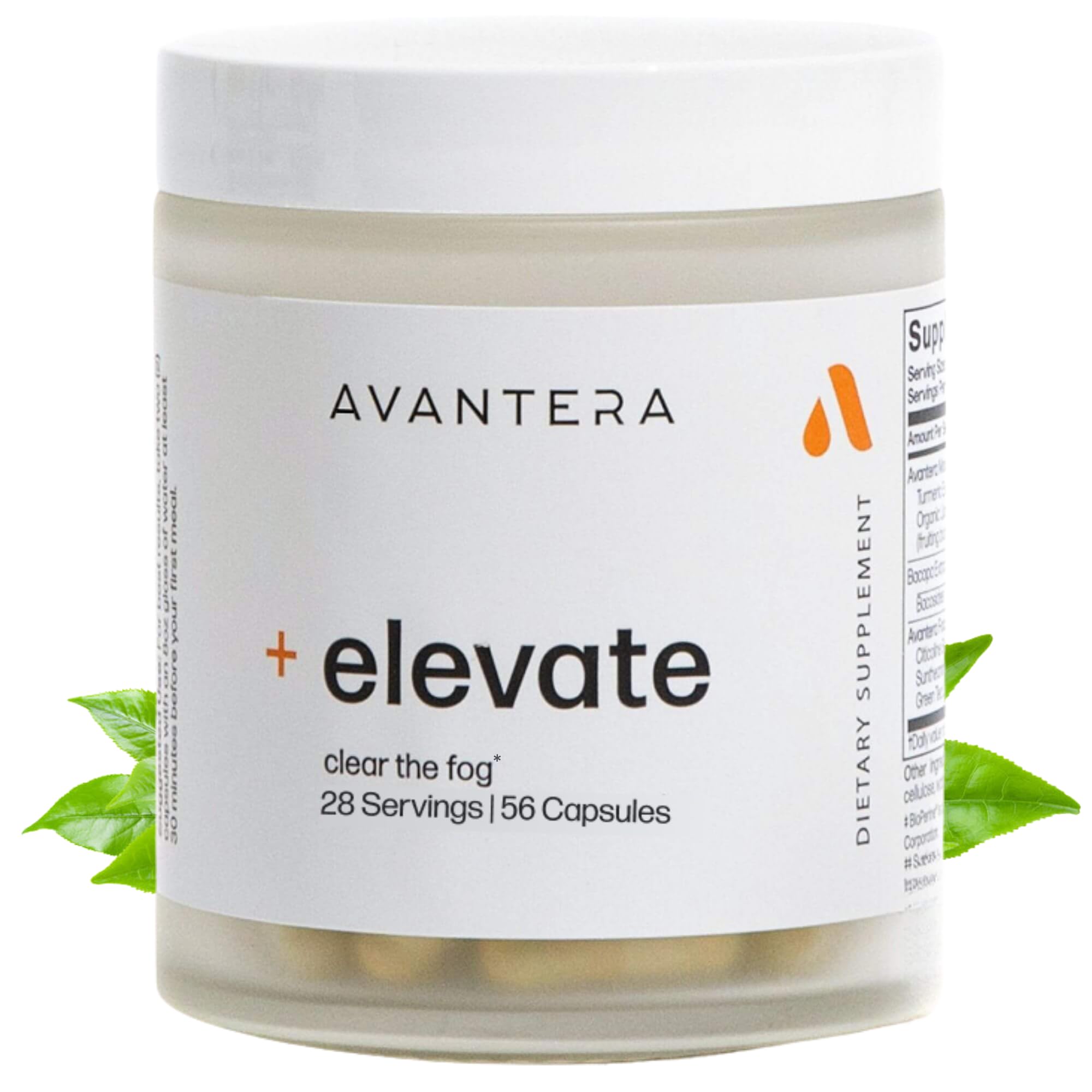 Avantera Elevate Premium Nootropic Supplement - Beat Brain Fog - Best Focus Supplements for Memory & Focus Support - Energy Without Crash Avantera buy supplements canada