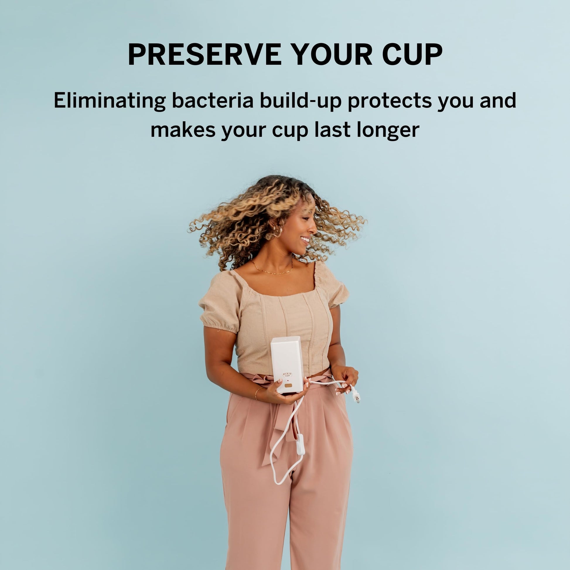 Pixie Menstrual Cup Sterilizer Cleaner Machine - The Only Hinged Lid Steamer & Drying Stand Pixie Cup buy supplements canada