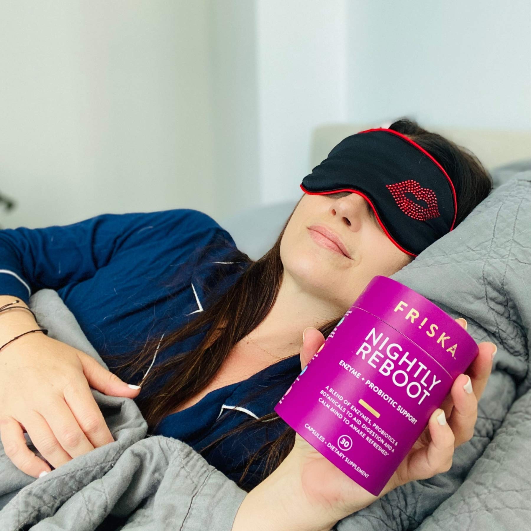 FRISKA Nightly Reboot Enzyme and Probiotics Supplement, Promotes Better Digestion FR!SKA buy supplements canada