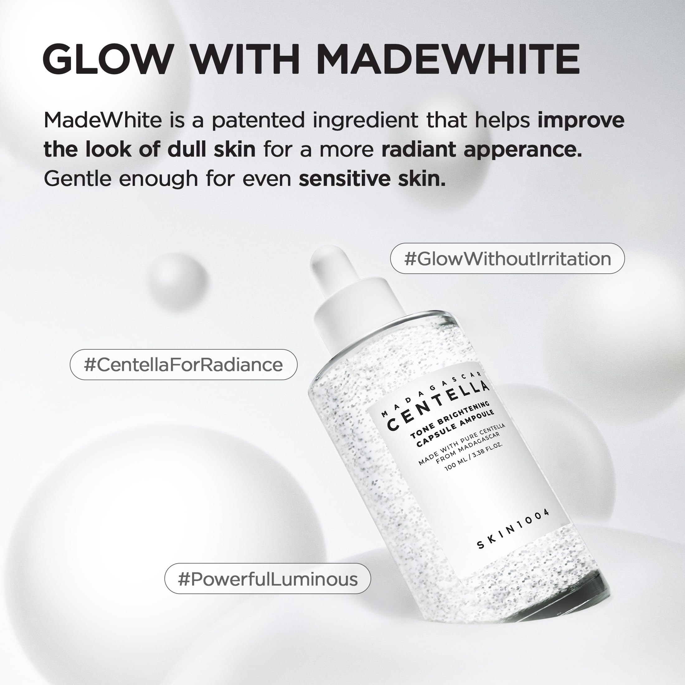 SKIN1004 Tone Balancing Capsule Ampoule, Niacinamide & Centella Serum for Face, Korean Hydrating Facial Serum for Unevne Skin Tone SKIN1004 buy supplements canada