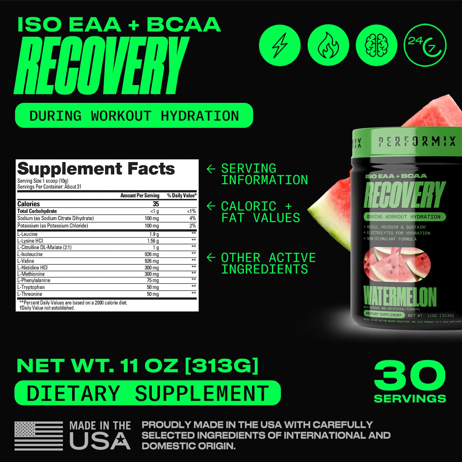 PERFORMIX - ISO EAA & BCAA - Intra & Post Workout - Branched Chain PERFORMIX buy supplements canada