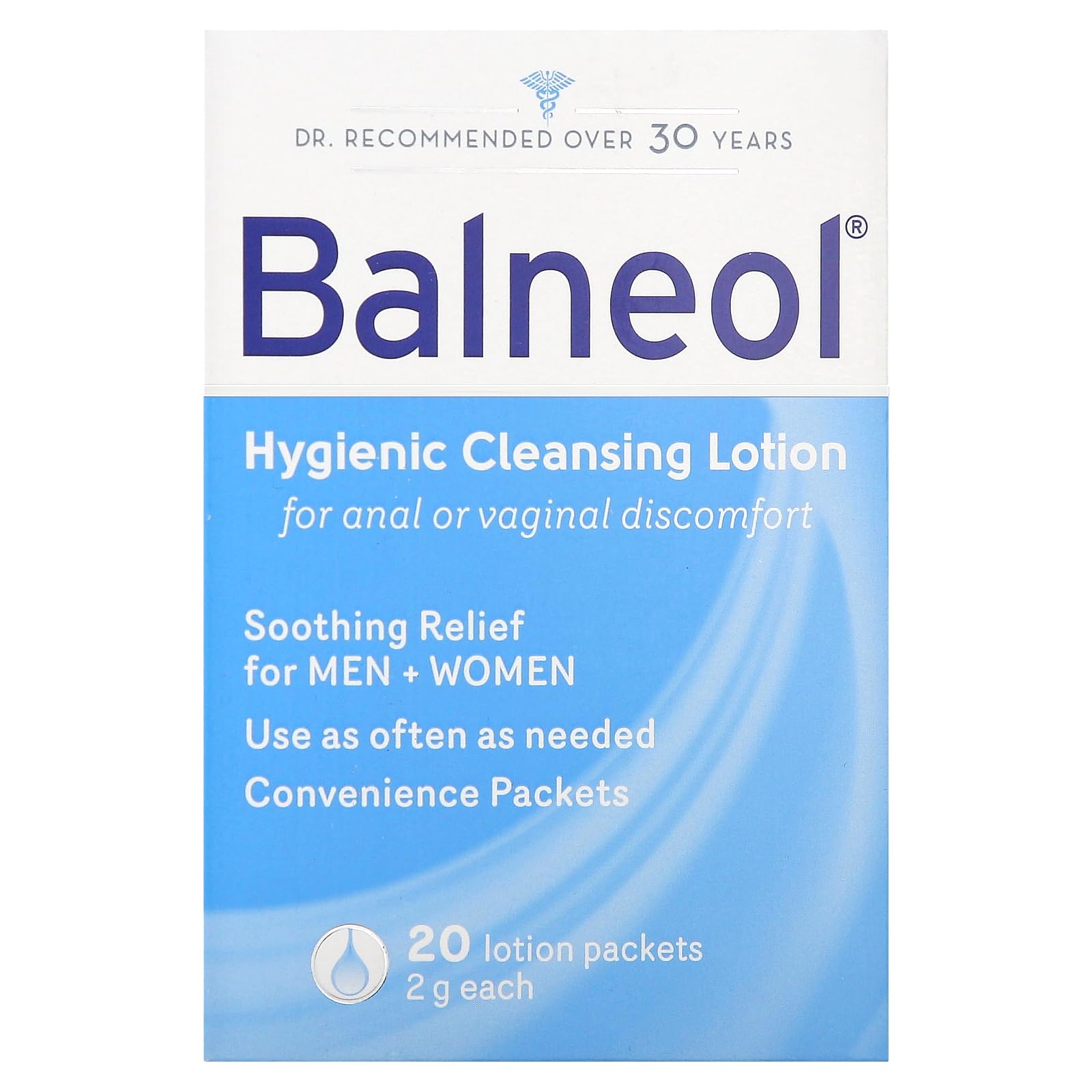 Balneol Hygienic Cleansing Lotion Packets, 20 Count Balneol buy supplements canada