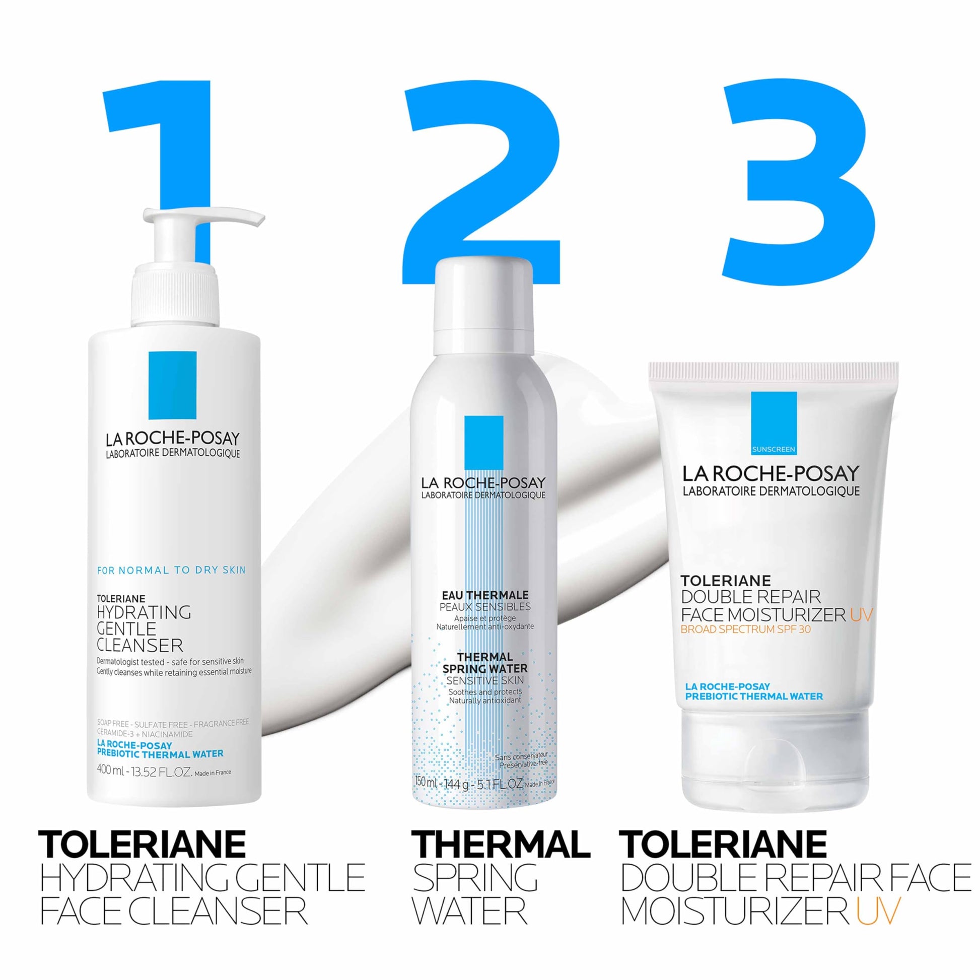 La Roche-Posay Toleriane Double Repair UV SPF Moisturizer for Face, Daily Facial Moisturizer with Sunscreen SPF 30 La Roche-Posay buy supplements canada