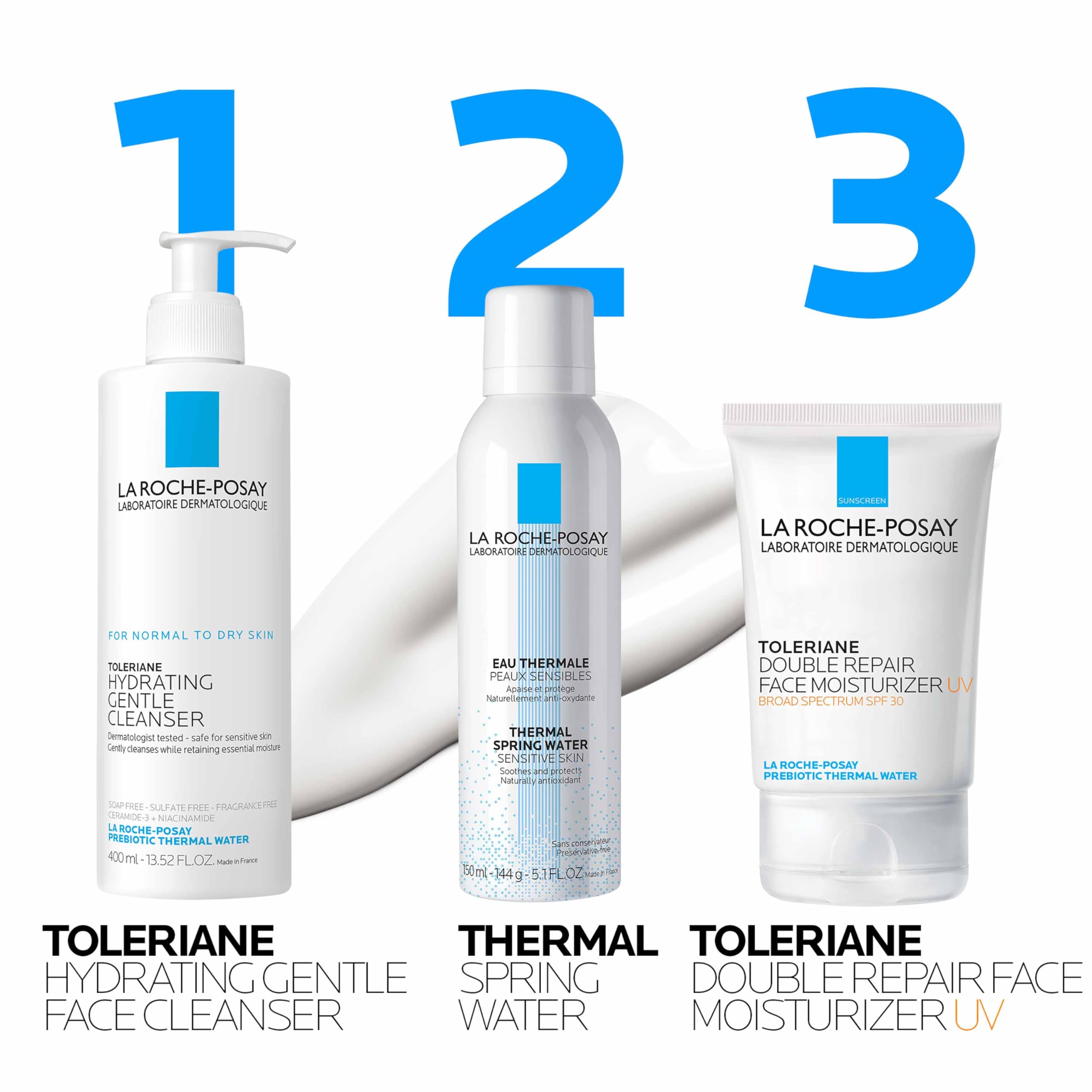 La Roche-Posay Toleriane Double Repair UV SPF Moisturizer for Face, Daily Facial Moisturizer with Sunscreen SPF 30 La Roche-Posay buy supplements canada