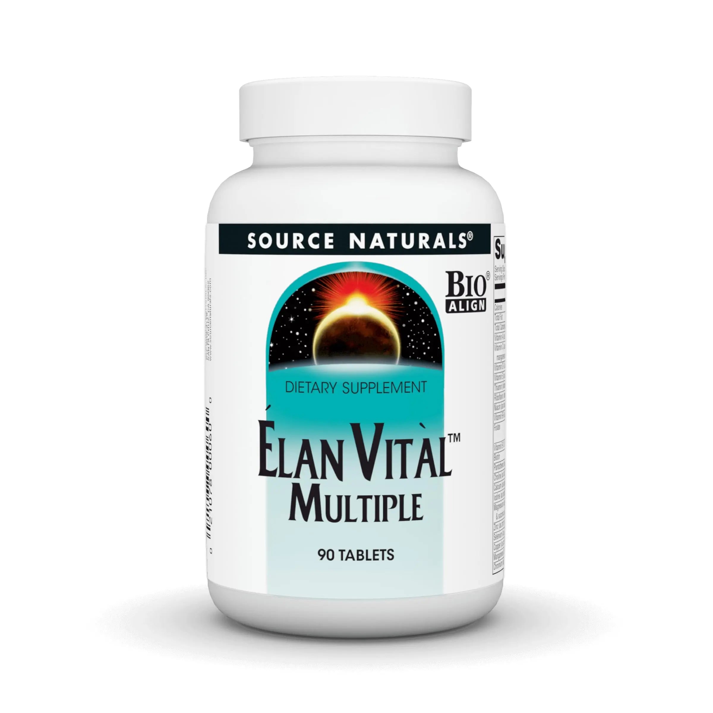 Source Naturals Elan Vital Multiple, for Multiple Body System Support* - 90 Tablets Source Naturals buy supplements canada