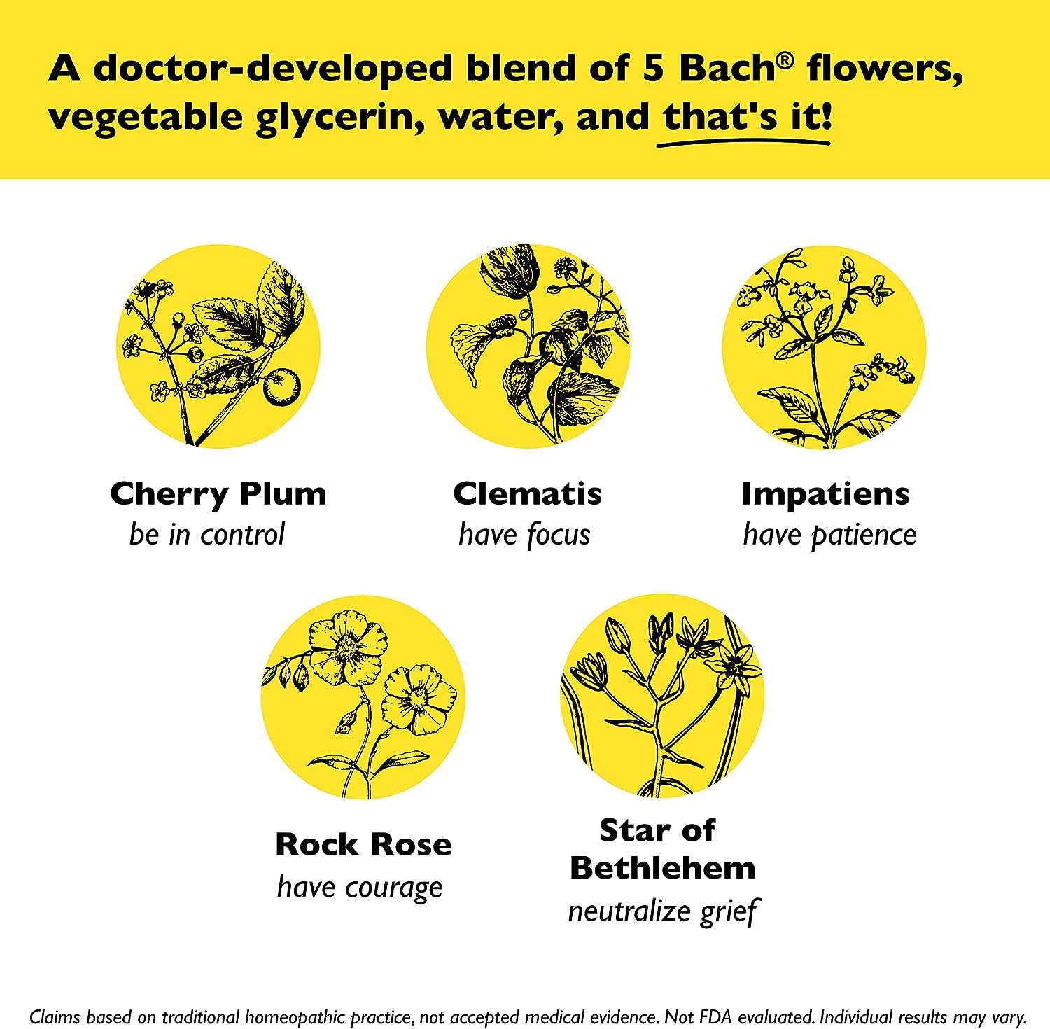Bach RESCUE Remedy Dropper 20mL Bundle, Non-Alcohol Formula, Natural Stress Relief, Homeopathic RESCUE buy supplements canada
