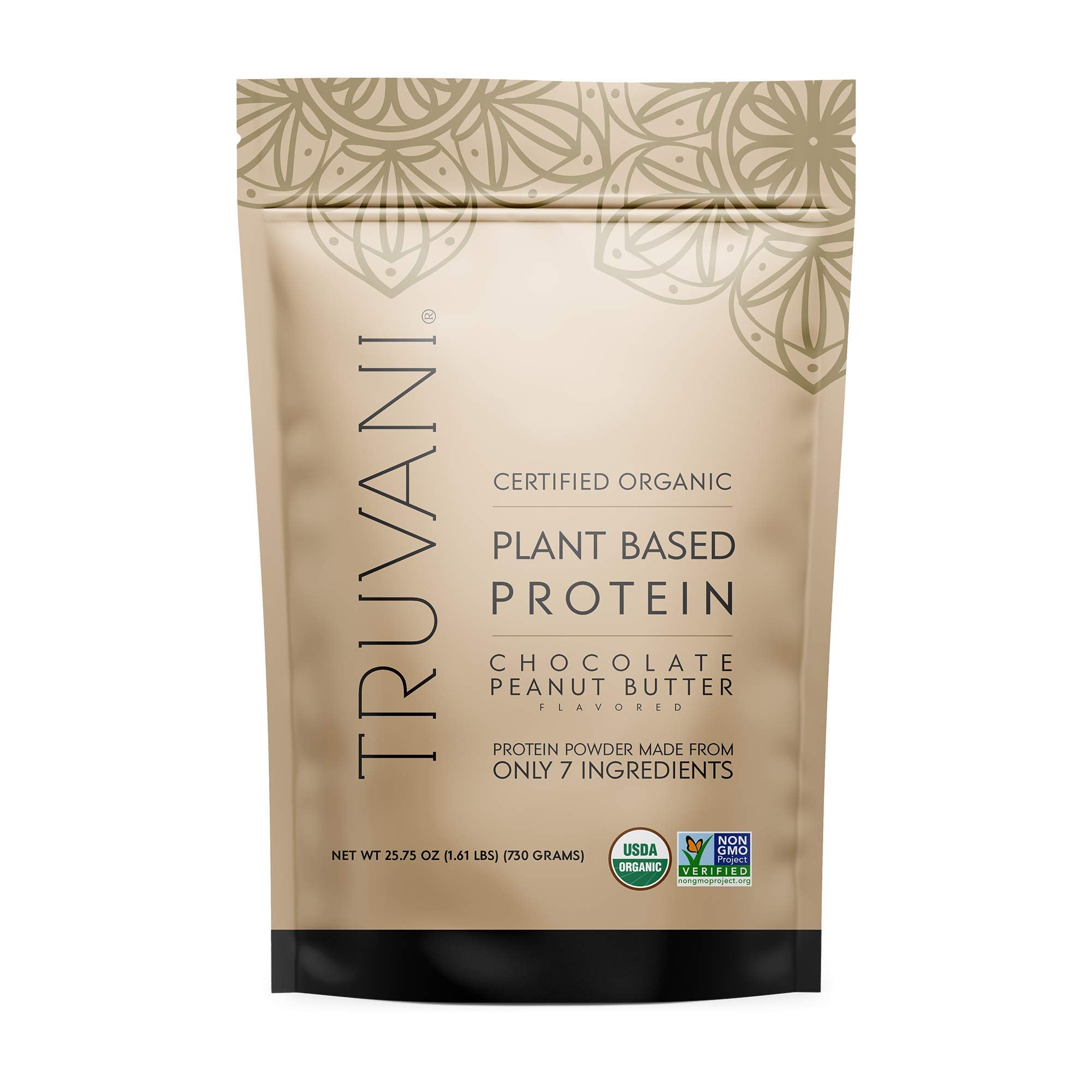 Truvani Vegan Chocolate Peanut Butter Protein Powder - 20g Plant-Based Protein, Gluten Truvani buy supplements canada