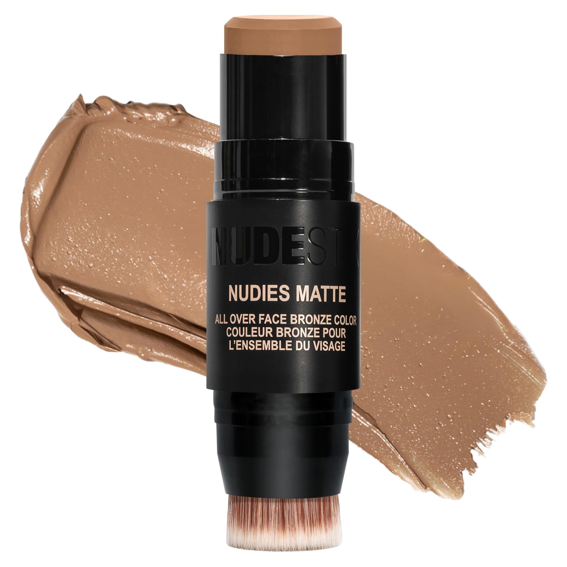 Nudestix Nudies Bronze All Over Matte Bronzing Stick – 3-in-1 Cream Bronzer for Cheeks, Eyes & Lips with Built-In Brush | Natural Contour & Sun-Kissed Glow | Bondi Bae Nudestix buy supplements canada