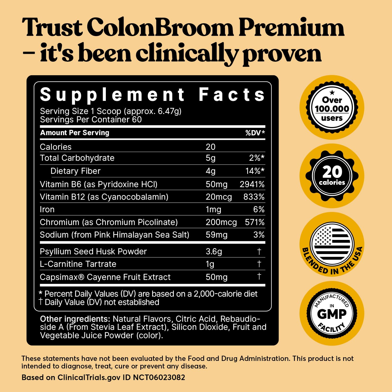 ColonBroom Premium Psyllium Husk Powder (Strawberry, 60 Servings) + Shaker Bottle for Colon Broom Fiber Powder Drink Bundle - Colon Cleanse for Bloating Relief & Gut Health - Fiber Powder Supplement ColonBroom buy supplements canada