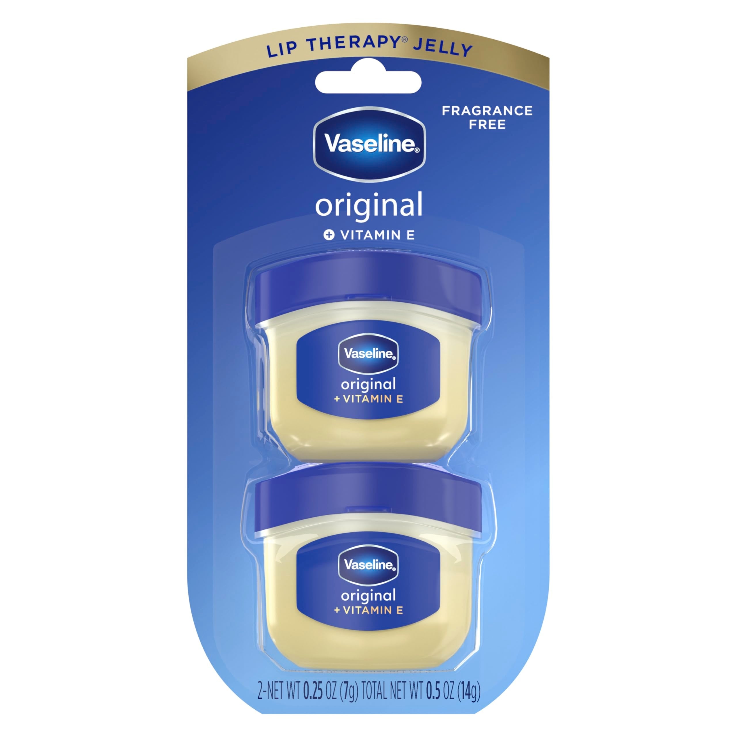 Vaseline Lip Therapy 2 Pack Original Mini For Dry, Chapped Lips Hydrating Lip Balm 0.5 oz Vaseline buy supplements canada