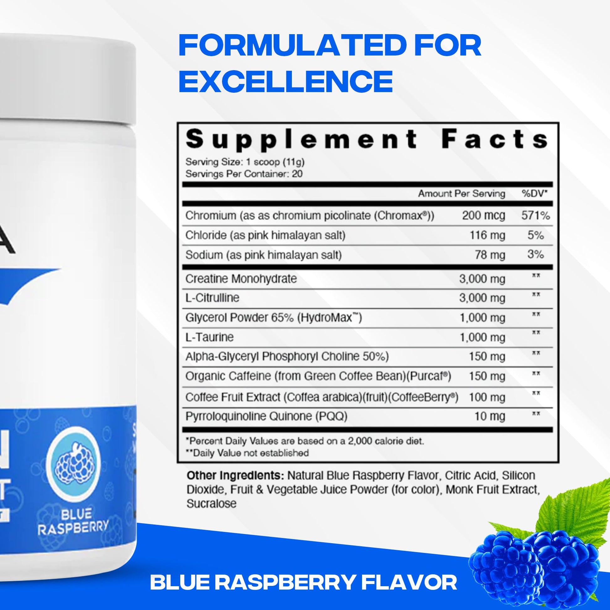 XEELA Organic Pre Workout Powder: Clean Preworkout for Men & Women, with Flavored XEELA buy supplements canada
