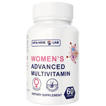 VITA MINE LAB Women's Advanced Multivitamin, Supports Energy, Immune Health & Overall Well-Being, Gluten-Free, Halal VITA MINE LAB buy supplements canada